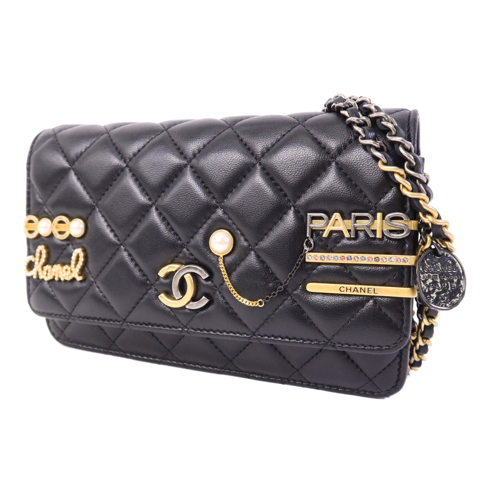 CHANEL 羊皮皮革Wallet On Chain肩背袋
