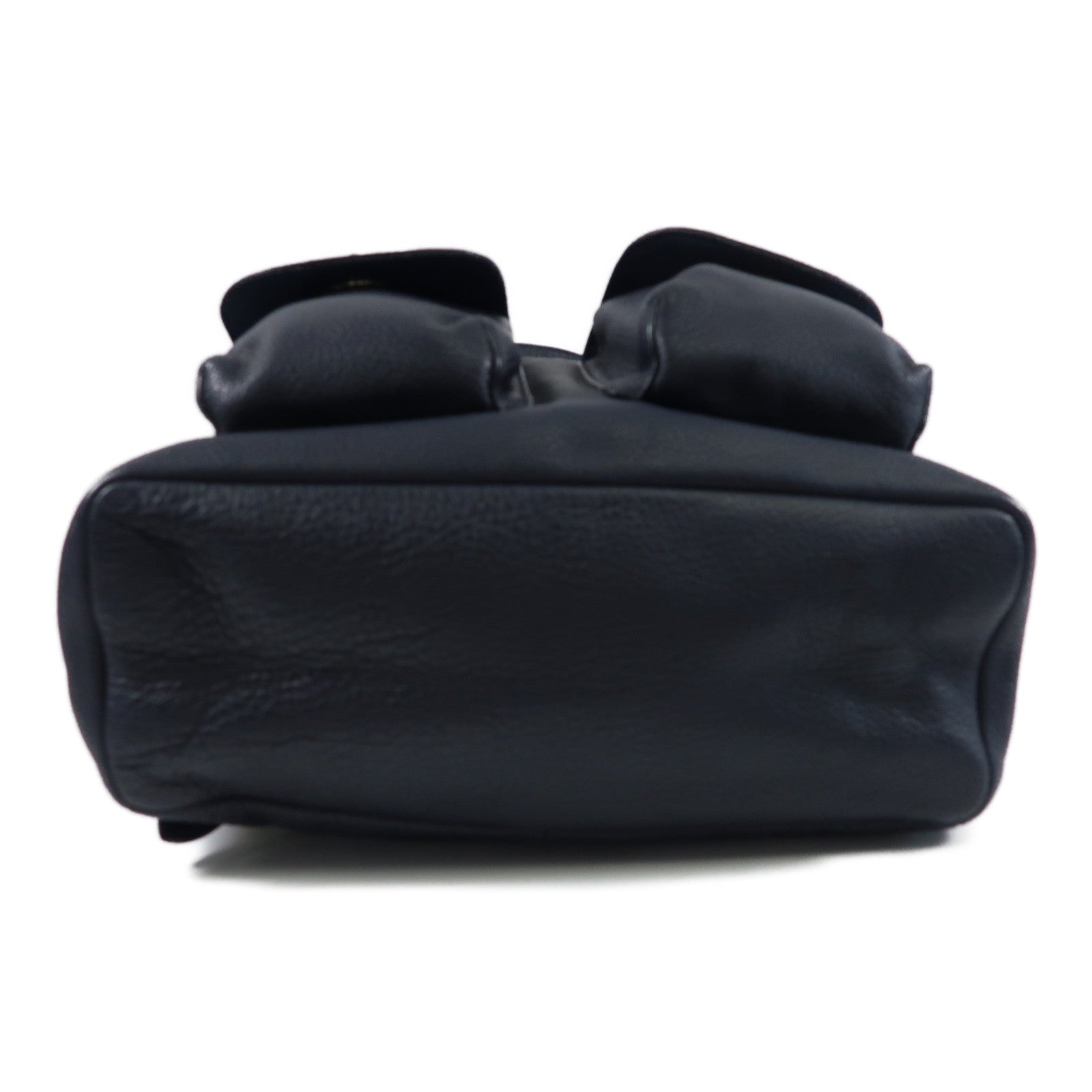 COACH 牛皮皮革Backpack金扣背包