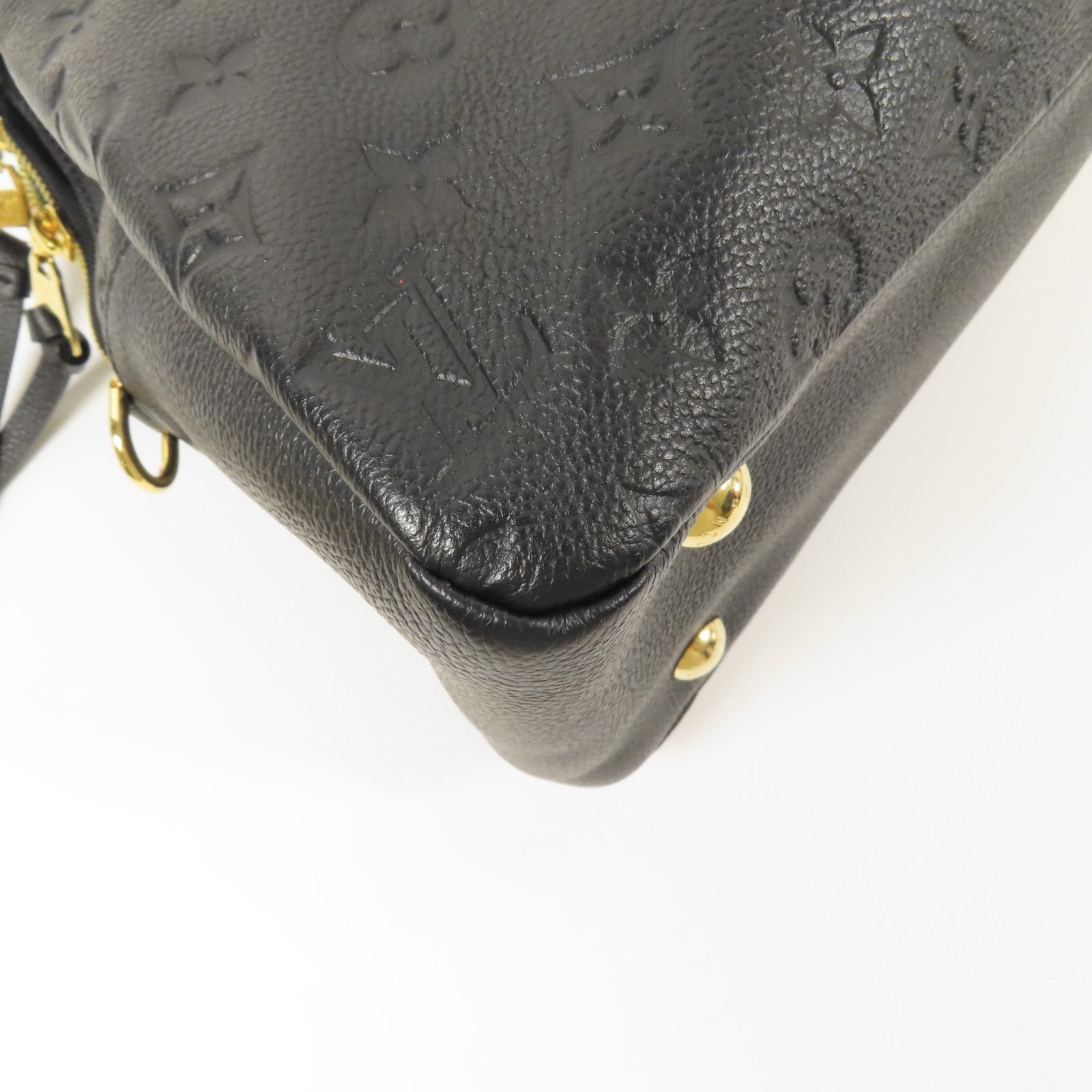 LOUIS VUITTON Monogram Empreinte Ponthieu PM金扣手挽肩背兩用袋