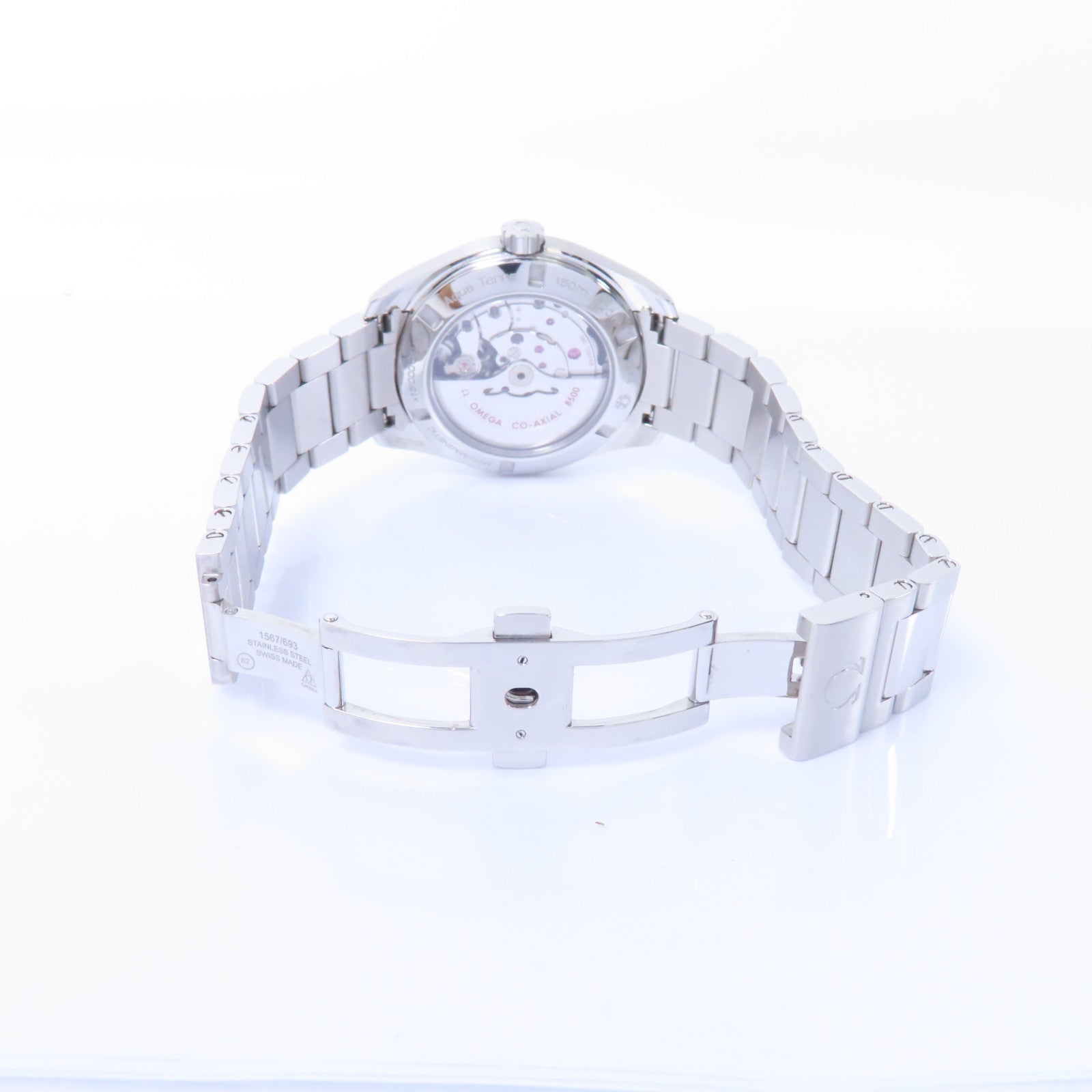 OMEGA Seamaster Aqua Terra不鏽鋼手錶自動機芯黑色