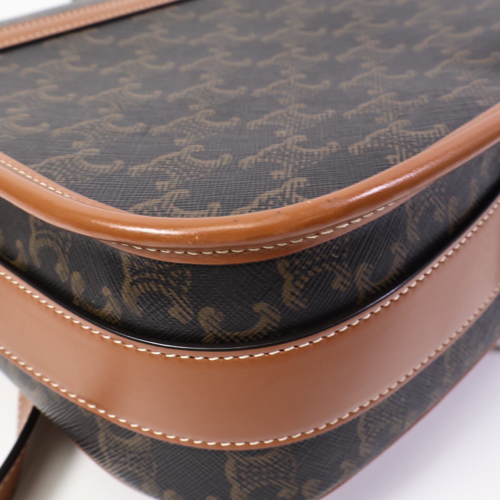 CELINE 塗層帆布Messenger Bag肩背袋