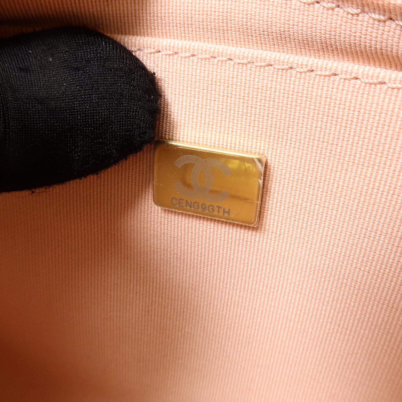 CHANEL 牛皮皮革Mini Flap Bag鏈帶肩背袋