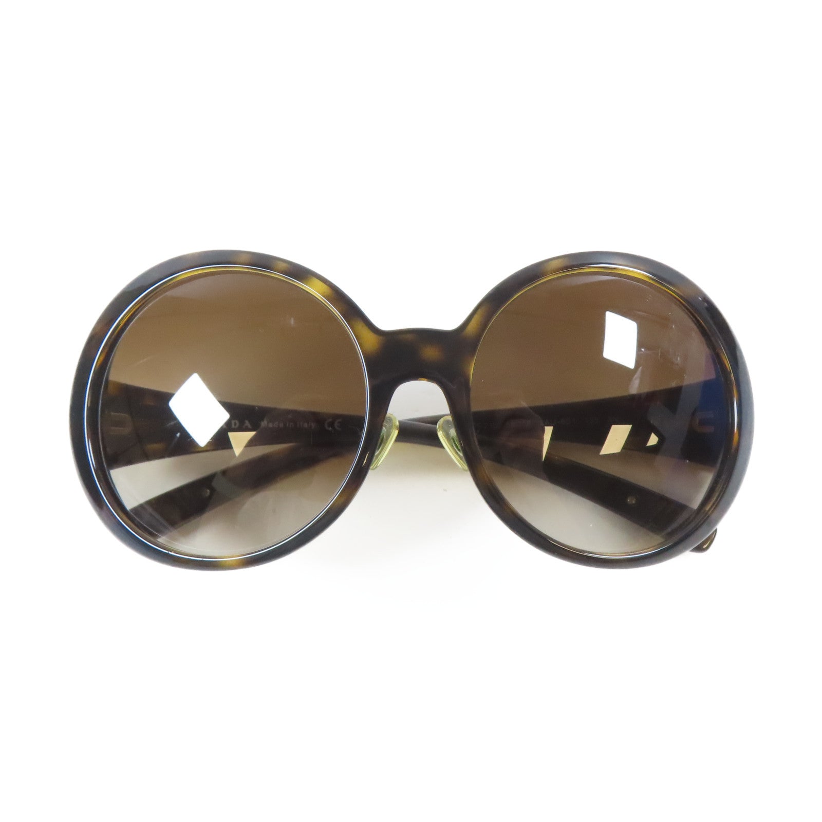 PRADA PVC Sunglasses太陽眼鏡黑色/棕色