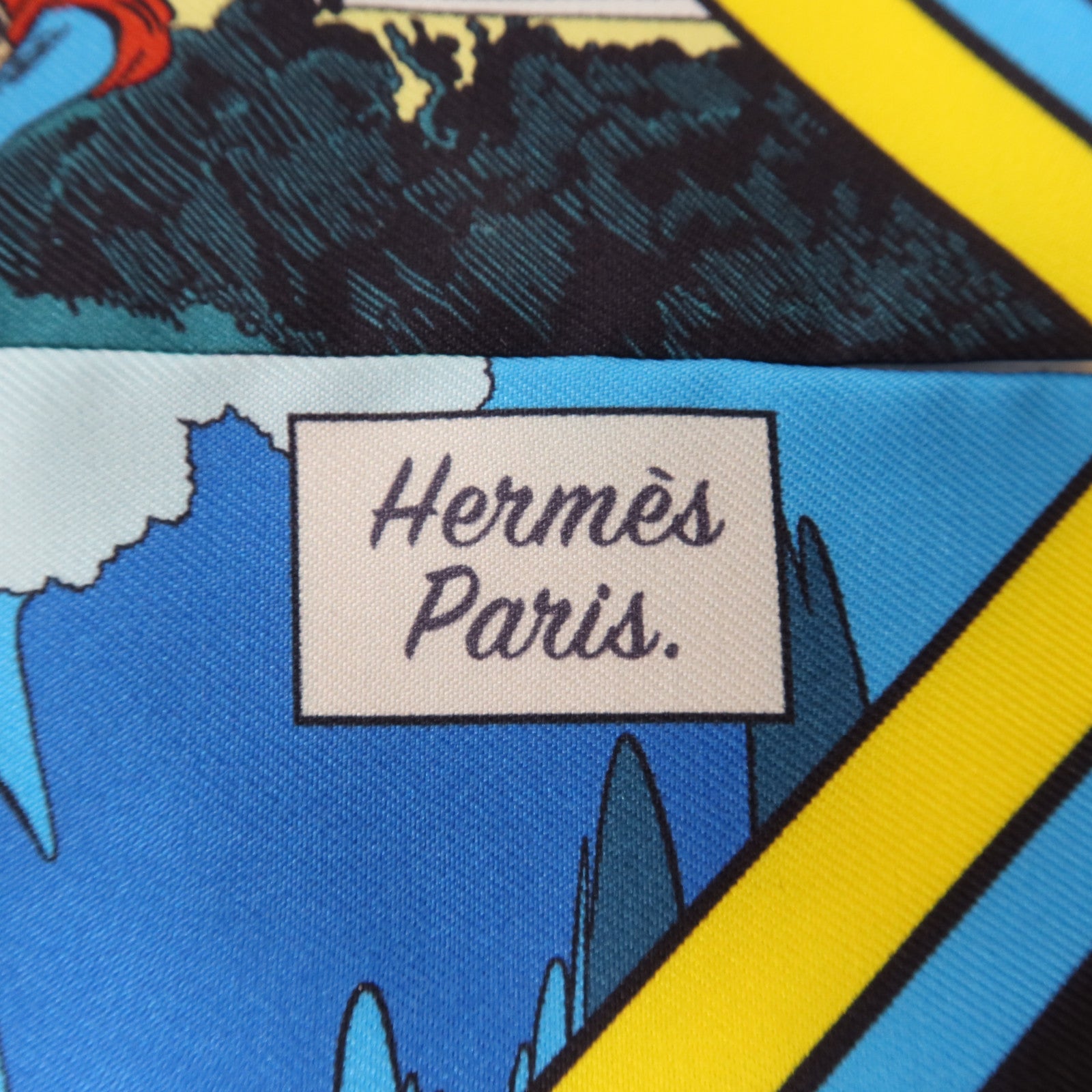 HERMES 絲質Twilly絲巾