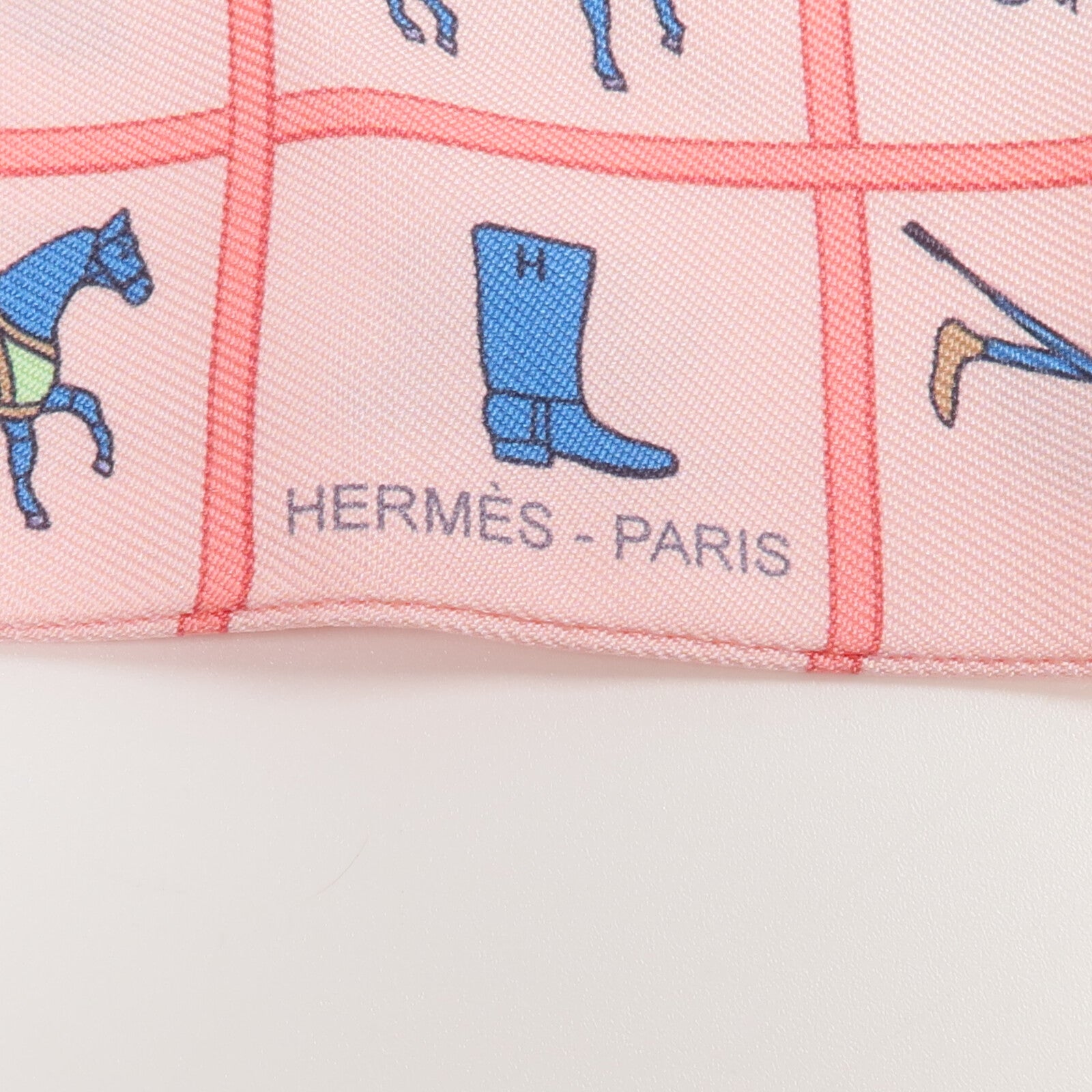 HERMES 絲質Twilly絲巾