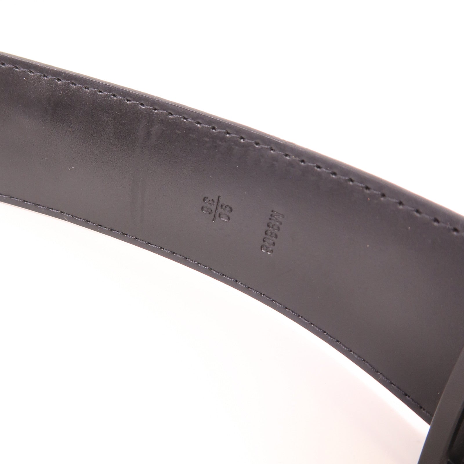 LOUIS VUITTON Damier Graphite Belt 90cm皮帶