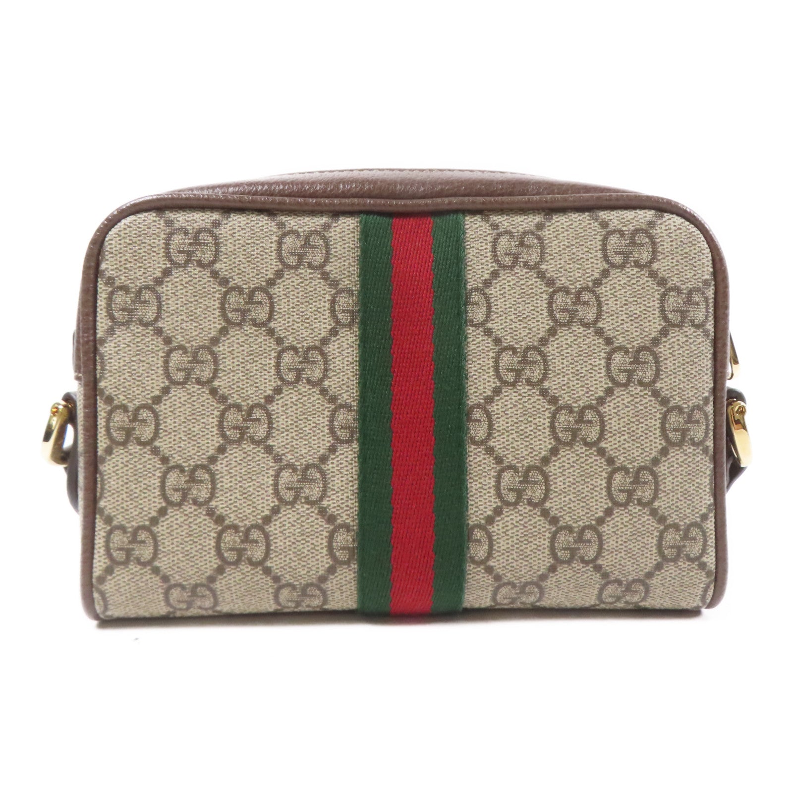 GUCCI 塗層帆布Ophidia Mini金扣肩背袋