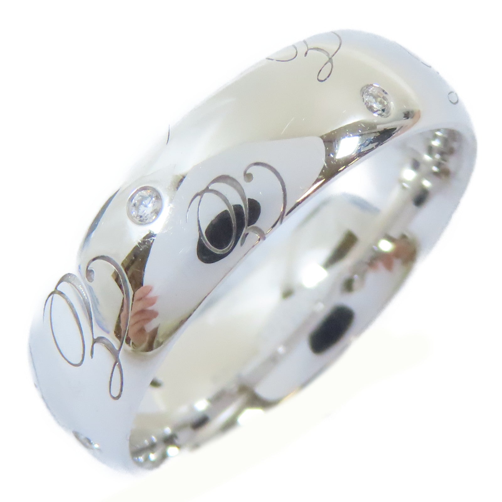 JEWELRY 18K白金Diamond Ring 0.57ct鑽石戒指US#7
