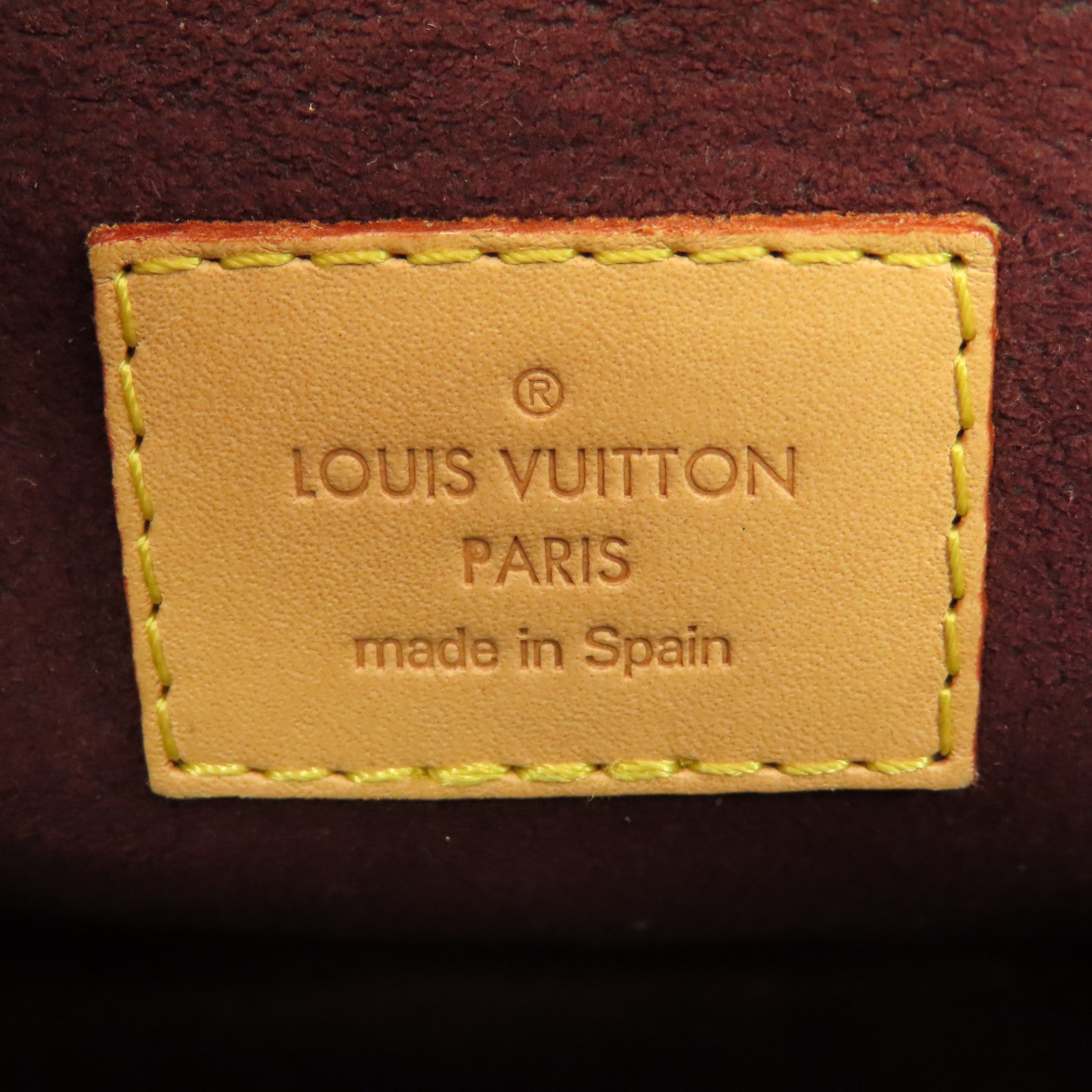 LOUIS VUITTON Monogram Montaigne BB金扣手挽肩背兩用袋