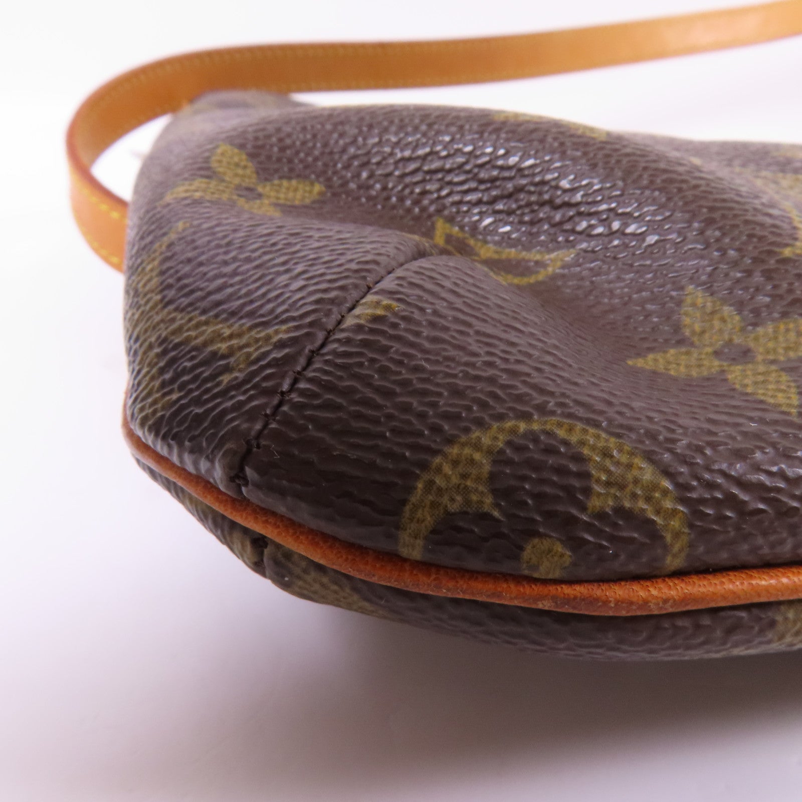 LOUIS VUITTON Monogram Musette Salsa金扣肩背袋棕色