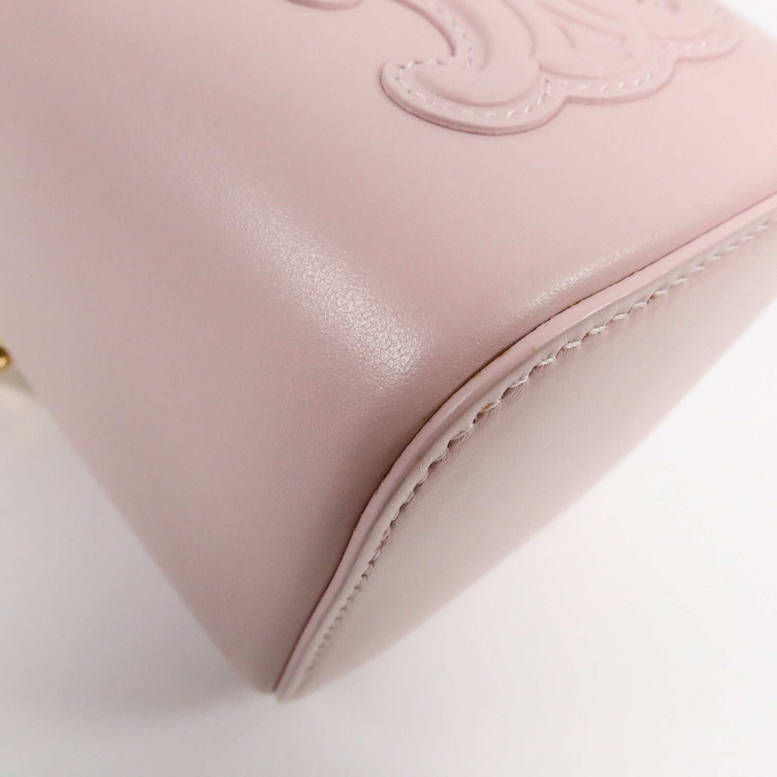 CELINE 牛皮皮革Mini Vanity Case手挽肩背兩用袋