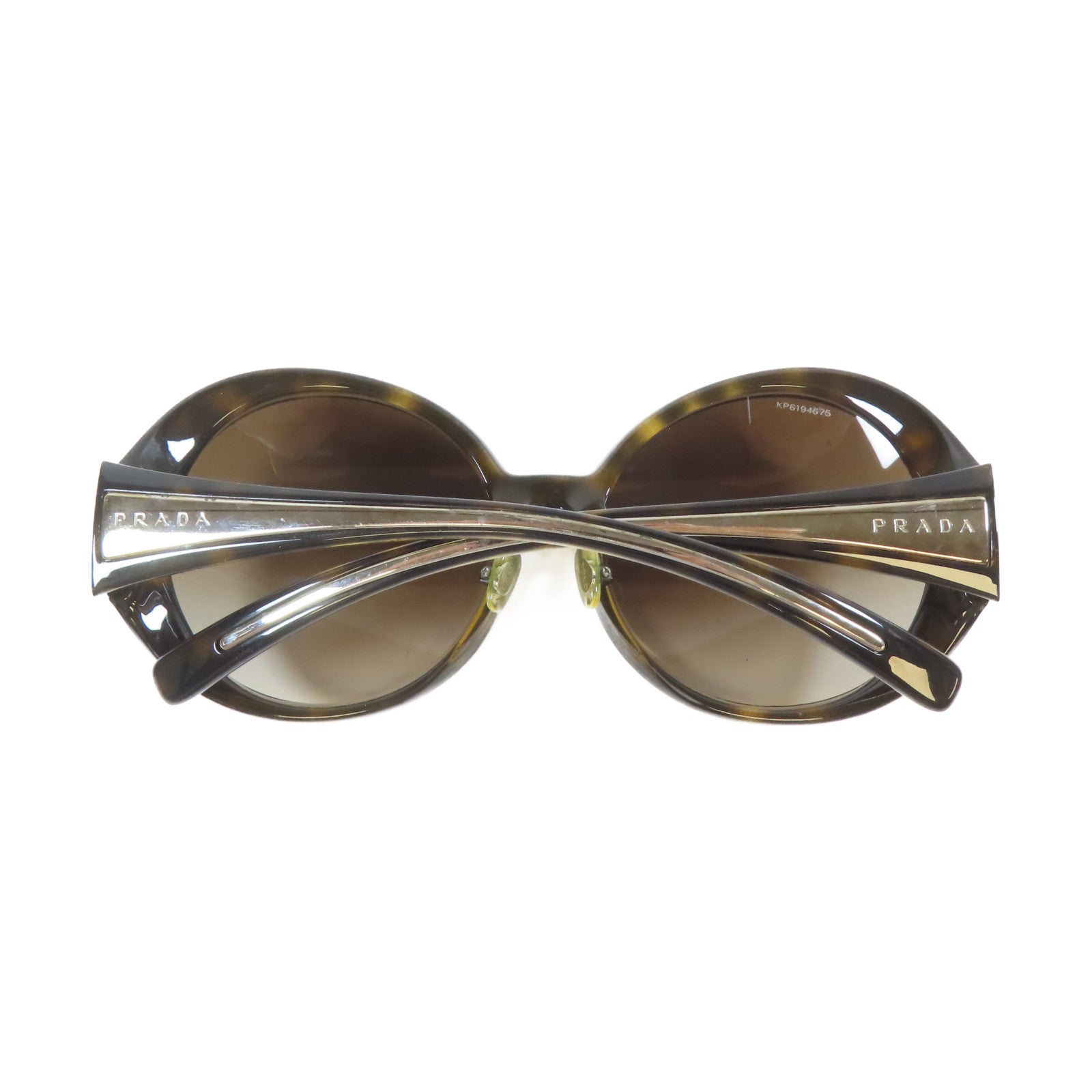 PRADA PVC Sunglasses太陽眼鏡黑色/棕色