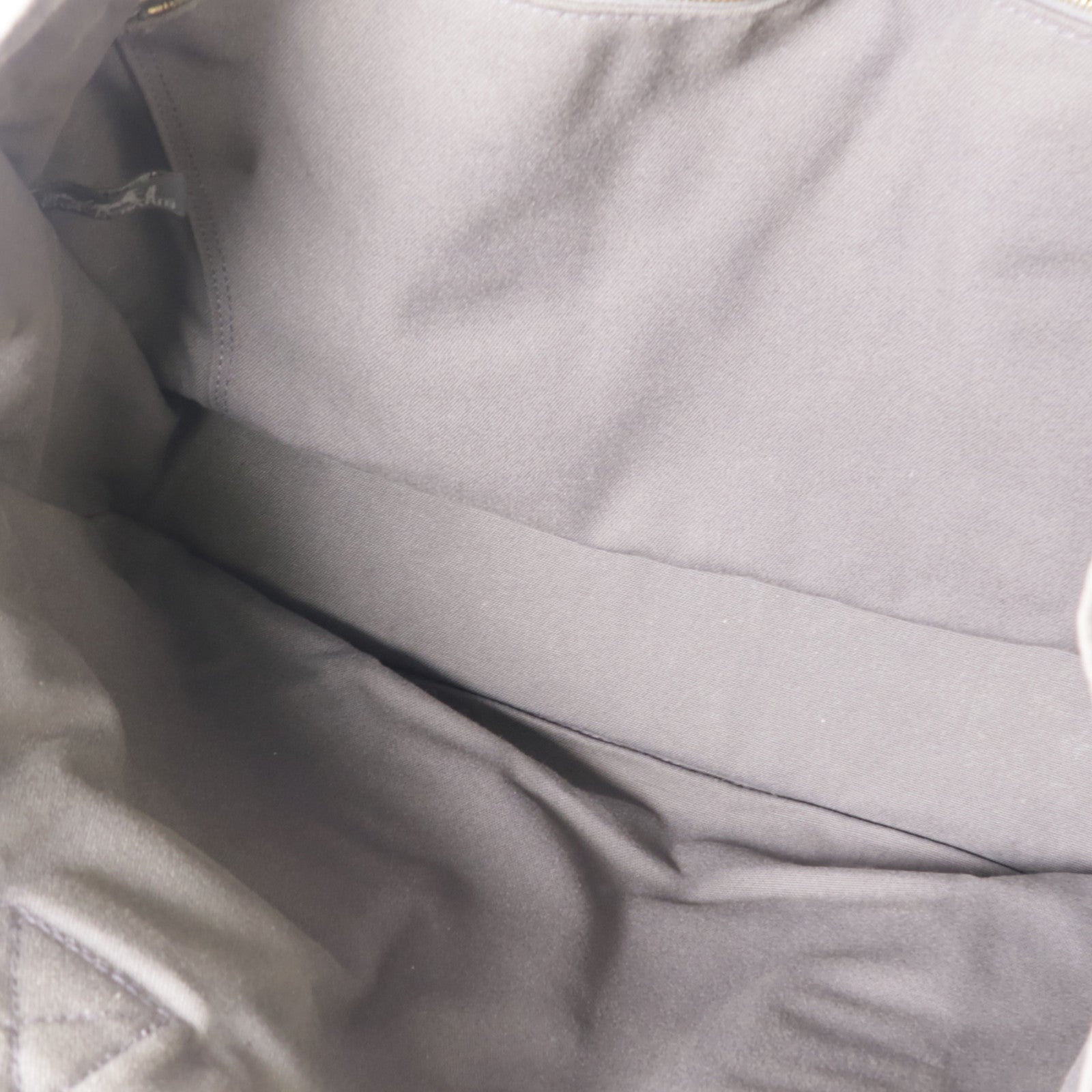 HERMES 帆布Classic Hang Bag銀扣手挽袋Gray