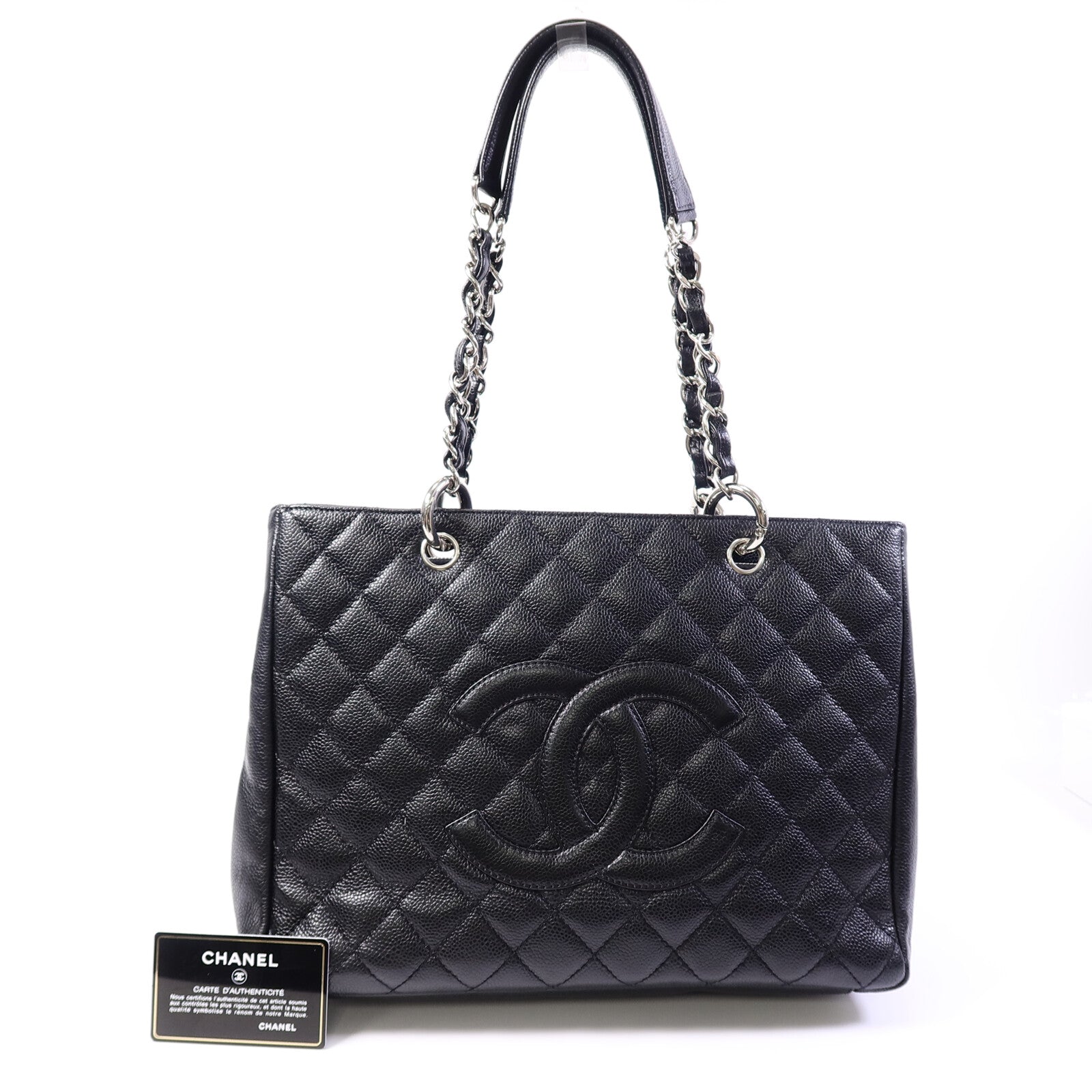 CHANEL GST Grand Shopping Tote Bag鏈帶手挽袋