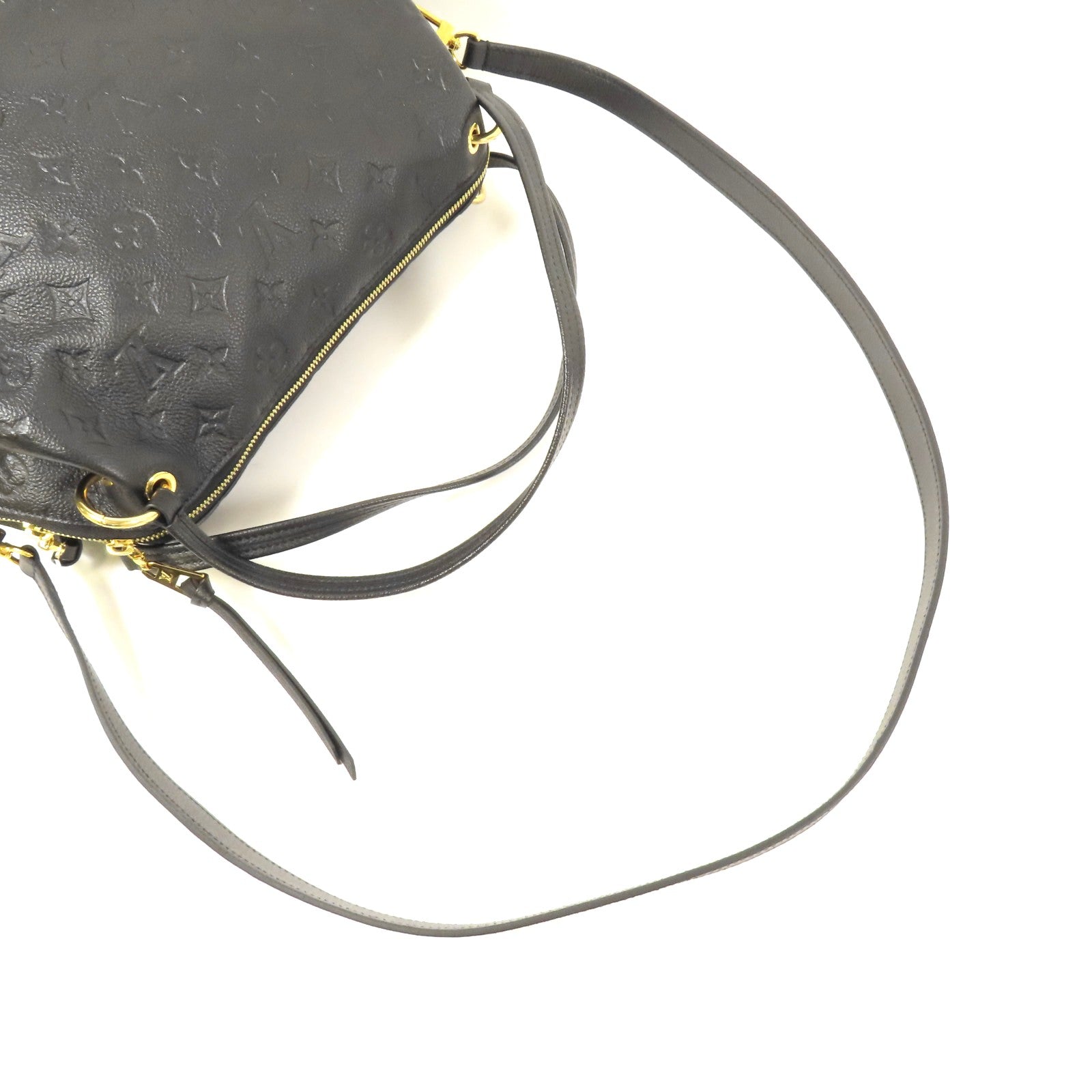 LOUIS VUITTON Monogram Empreinte Ponthieu PM金扣手挽肩背兩用袋