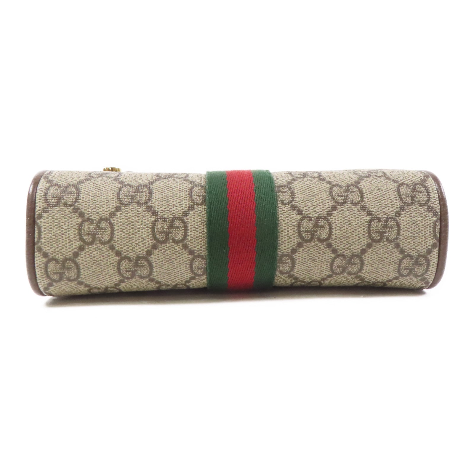 GUCCI 塗層帆布Ophidia Mini金扣肩背袋