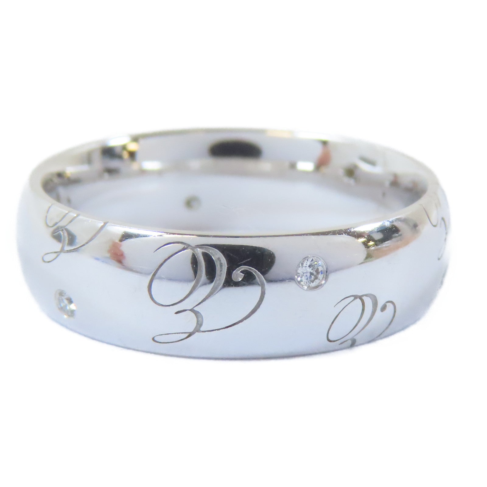 JEWELRY 18K白金Diamond Ring 0.57ct鑽石戒指US#7