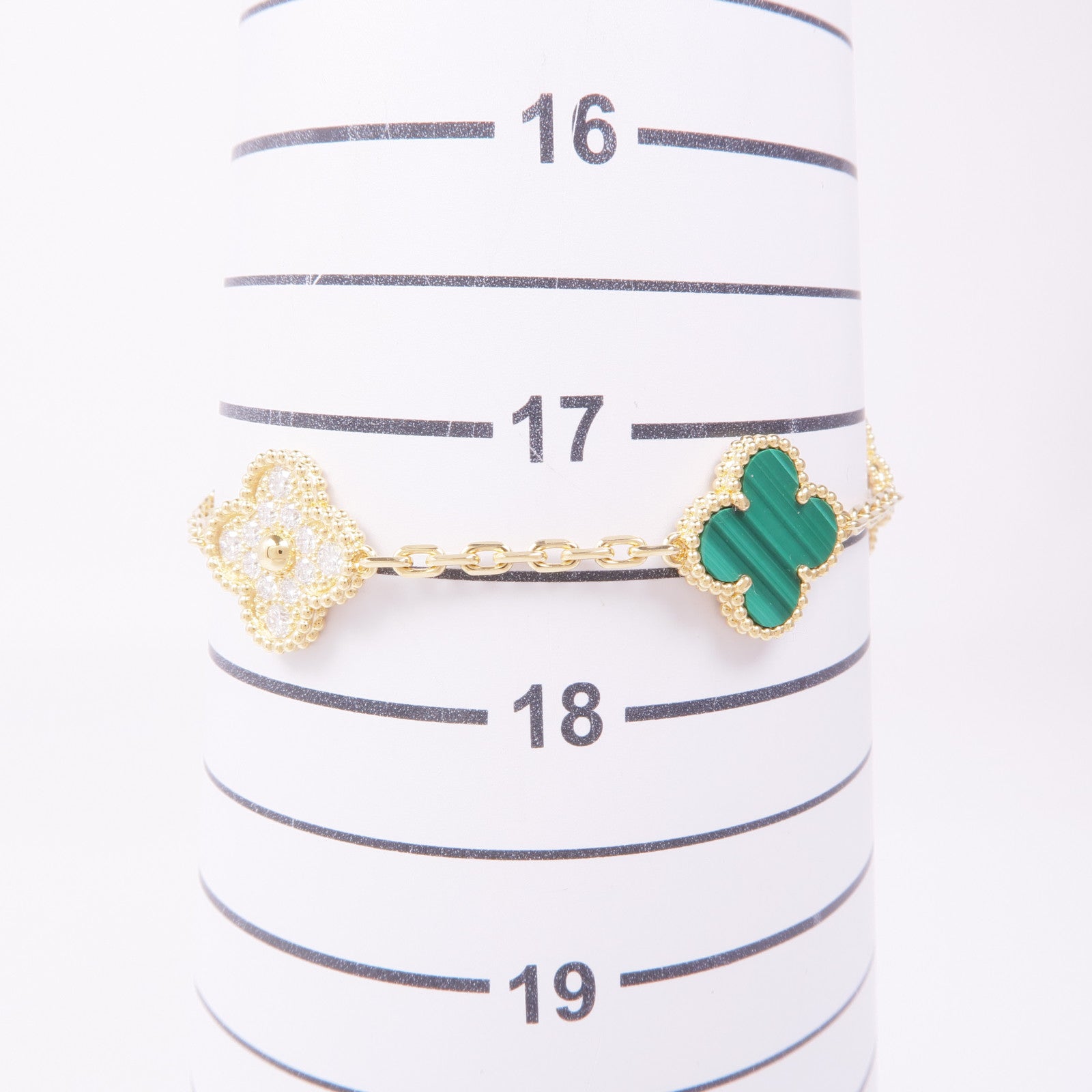 Van Cleef & Arpels 18K黃金Vintage Alhambra Bracelet手鏈