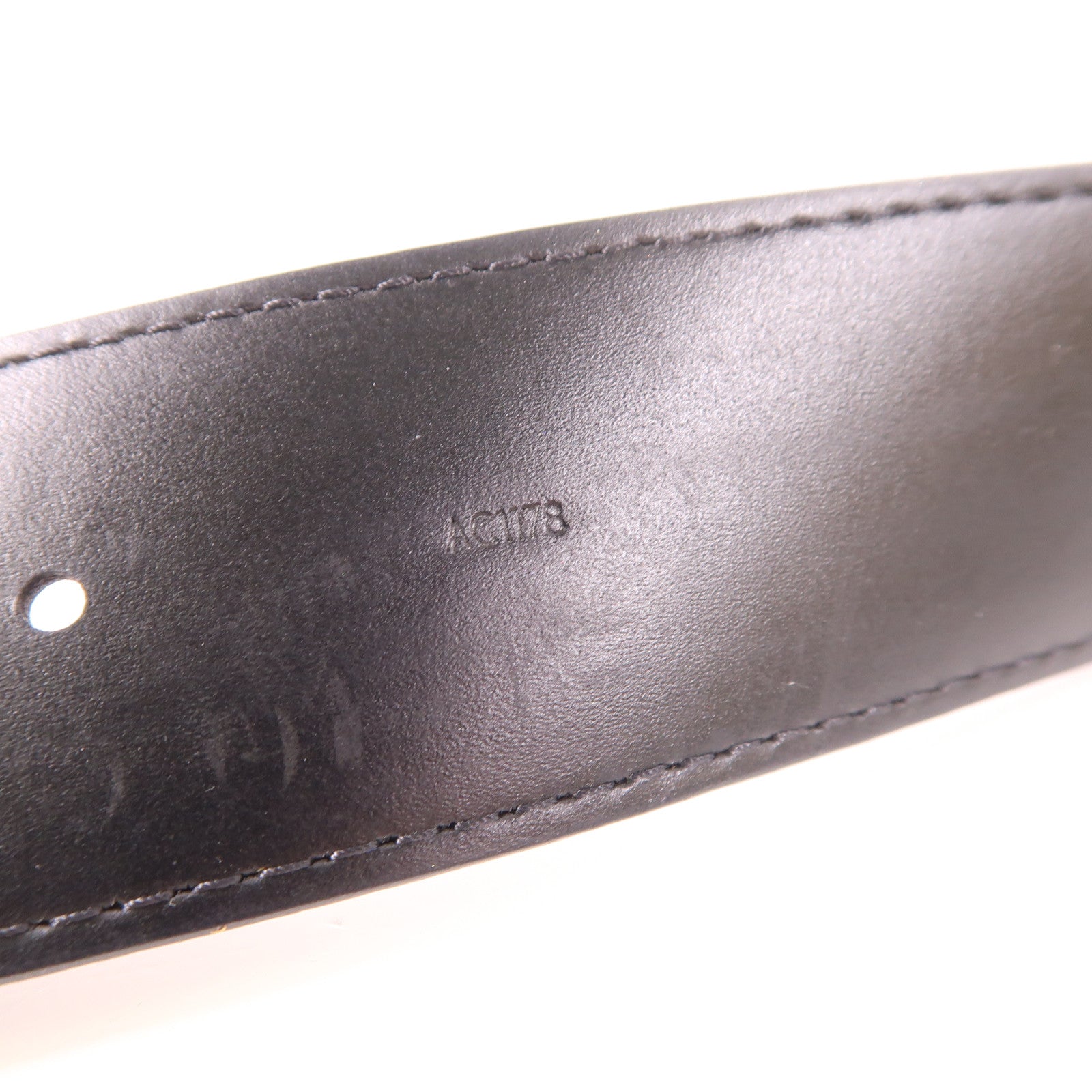 LOUIS VUITTON Damier Graphite Belt 90cm皮帶