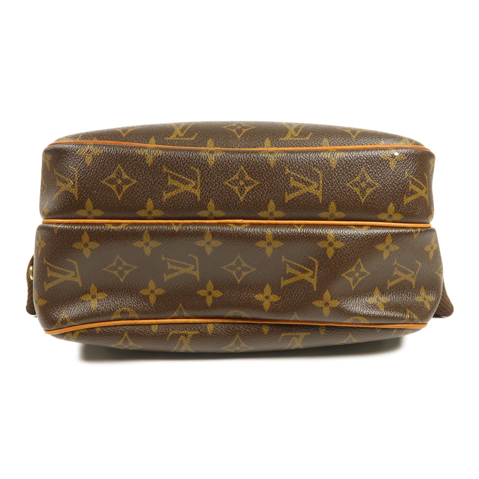 LOUIS VUITTON Monogram Reporter PM金扣肩背袋