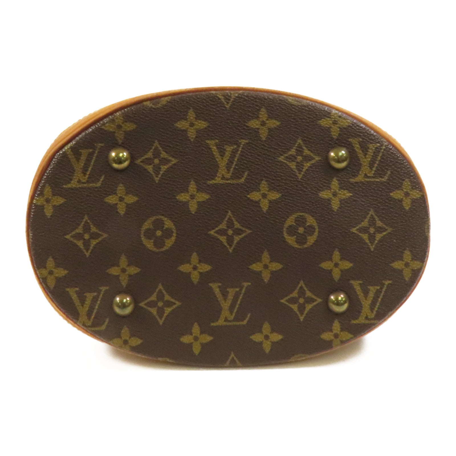 LOUIS VUITTON Monogram Bucket PM金扣手挽袋