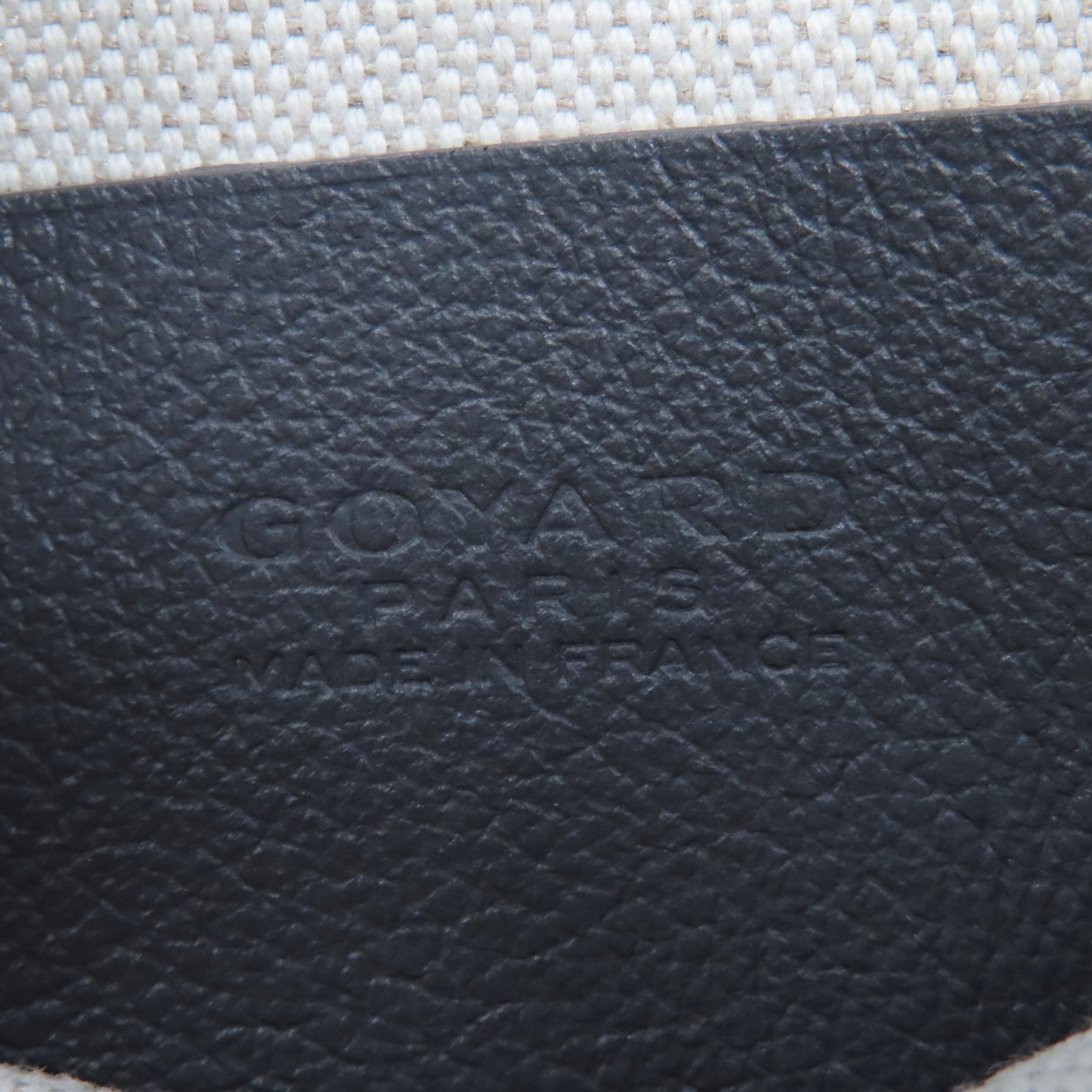 GOYARD 塗層帆布Plumet Pocket Wallet銀扣肩背袋灰色