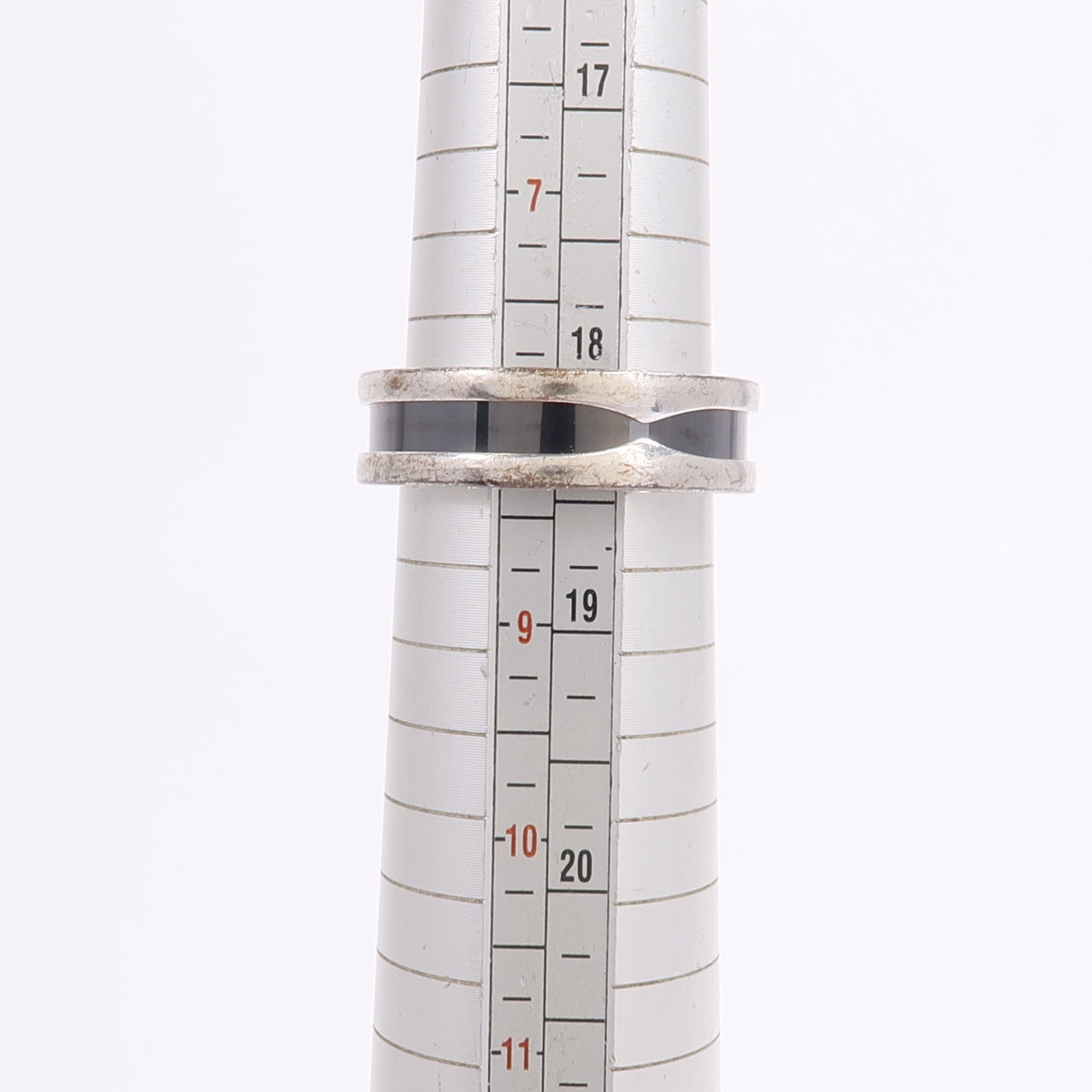 BVLGARI 925純銀/陶瓷B.Zero1 Save the Children Ring戒指