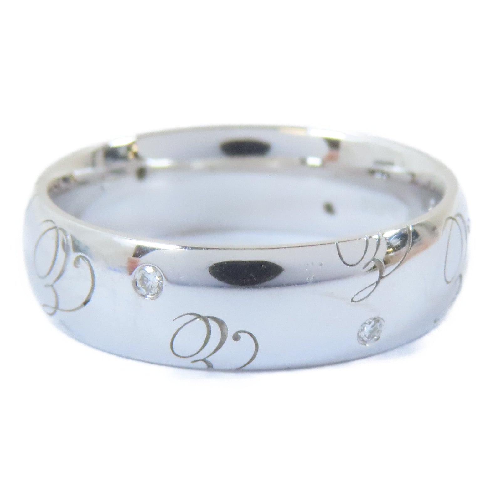 JEWELRY 18K白金Diamond Ring 0.57ct鑽石戒指US#7