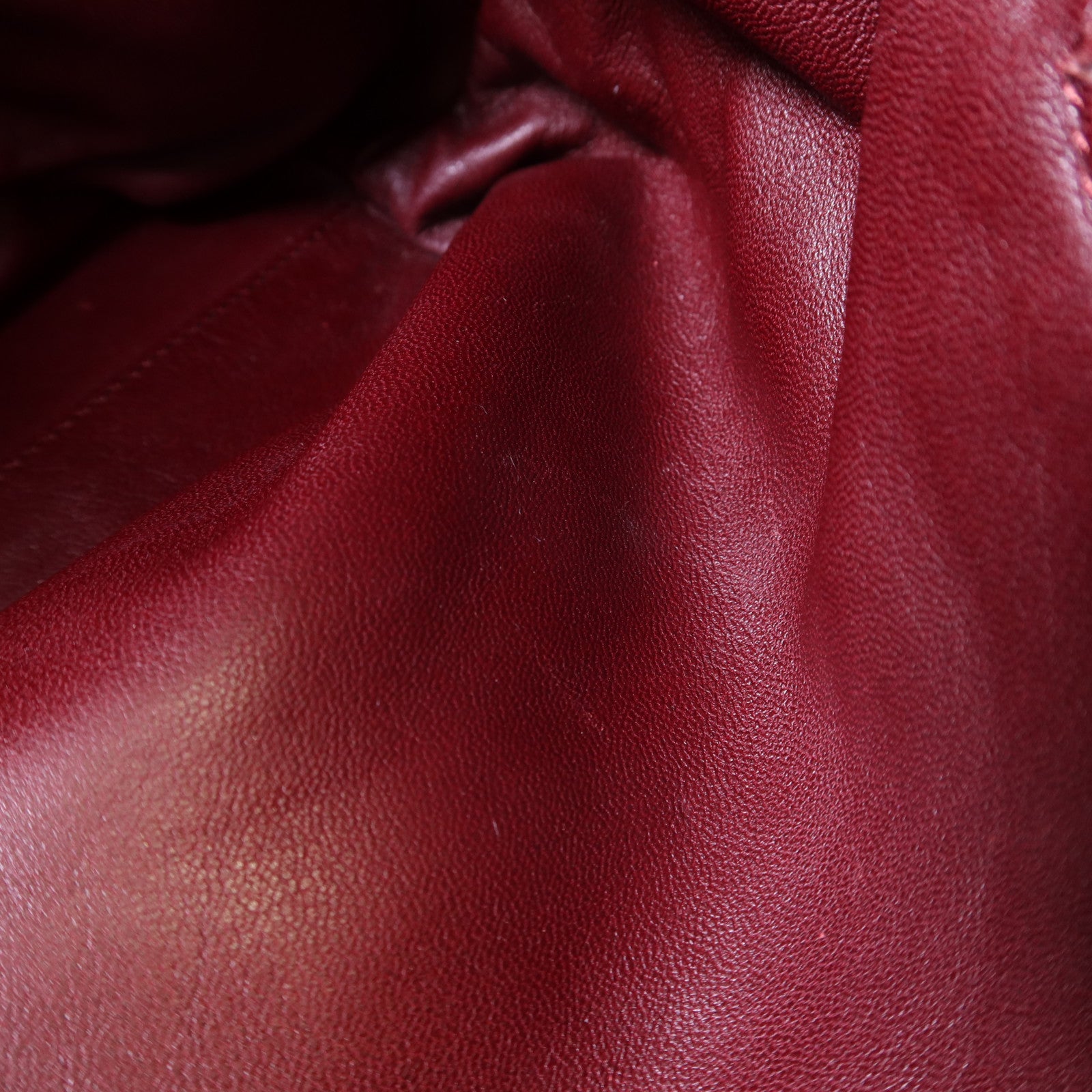 CHANEL 兔毛Shoulder Bag黑扣鏈帶肩背袋