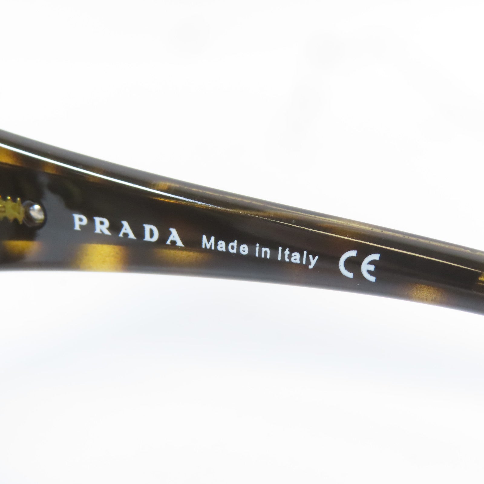 PRADA PVC Sunglasses太陽眼鏡黑色/棕色
