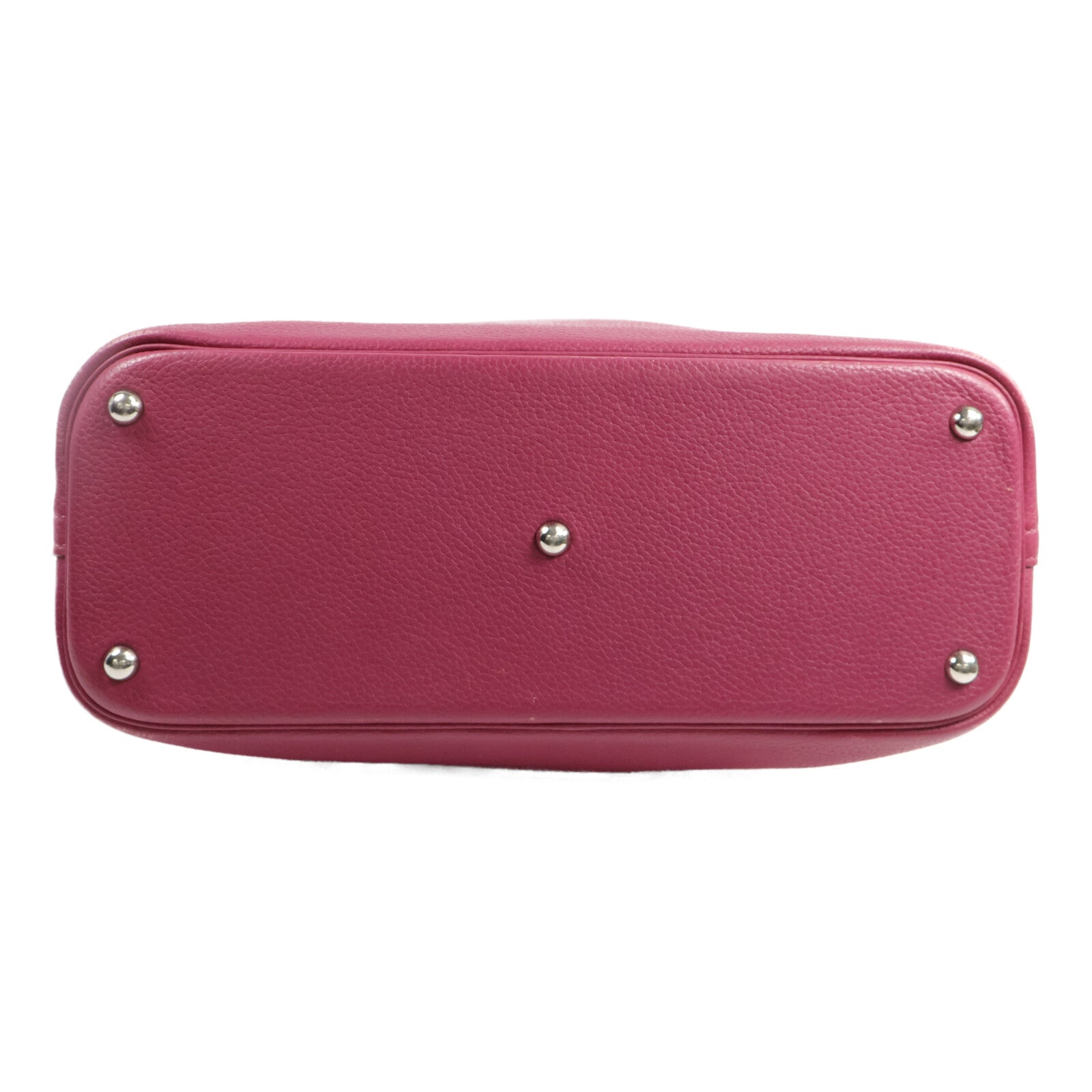 HERMES Togo皮革Bolide 35手挽肩背兩用袋Rose Pourpre