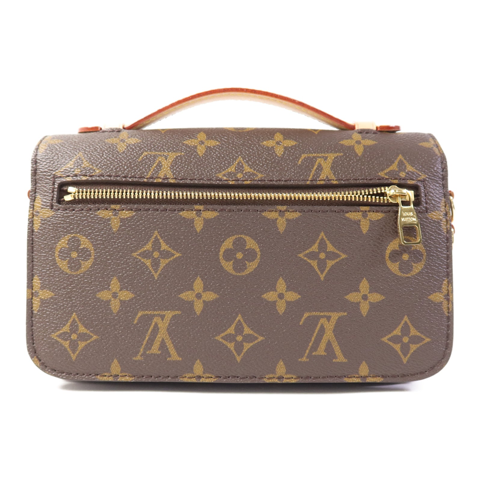 LOUIS VUITTON Monogram Pochette Métis East West金扣手挽肩背兩用袋