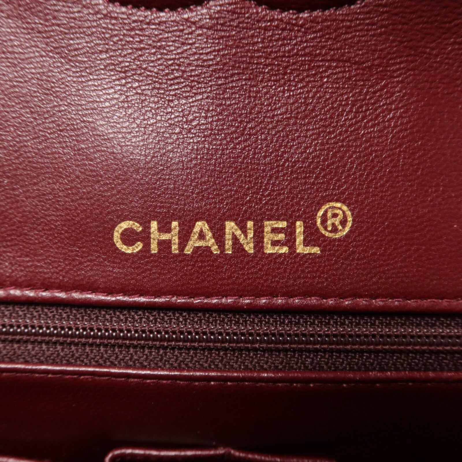 CHANEL 羊皮皮革Vintage Chain Shoulder鏈帶肩背袋