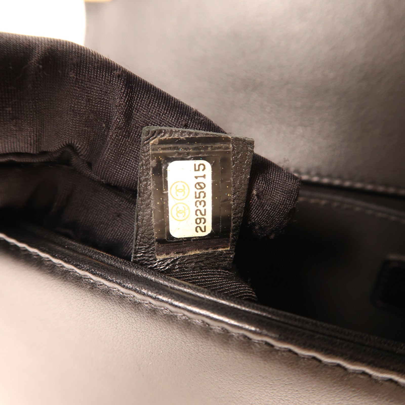 CHANEL 【激減優惠】羊皮皮革Boy 25金扣鏈帶肩背袋