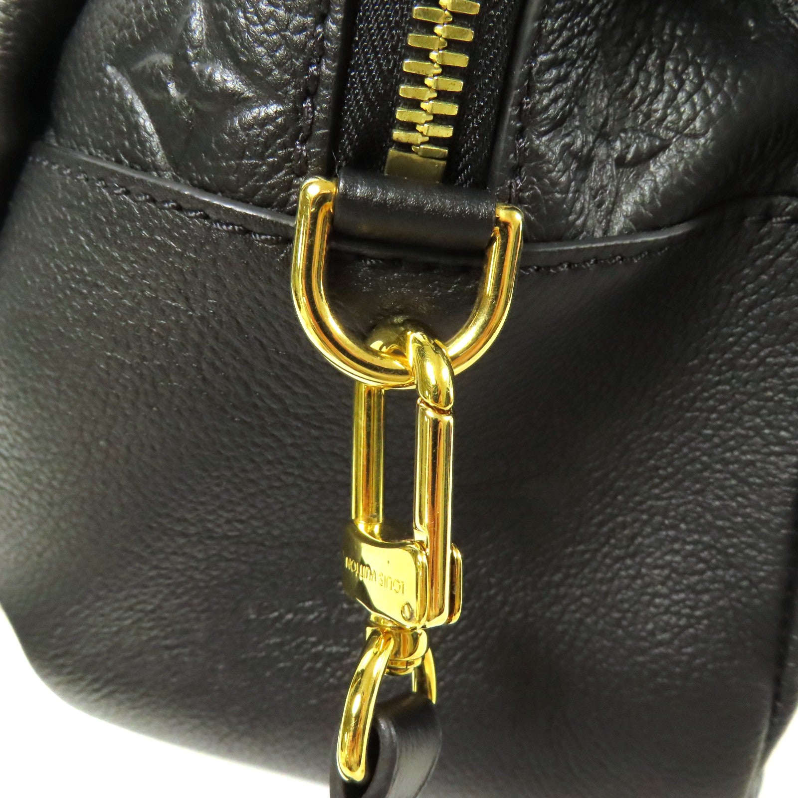 LOUIS VUITTON Monogram Empreinte Ponthieu PM金扣手挽肩背兩用袋