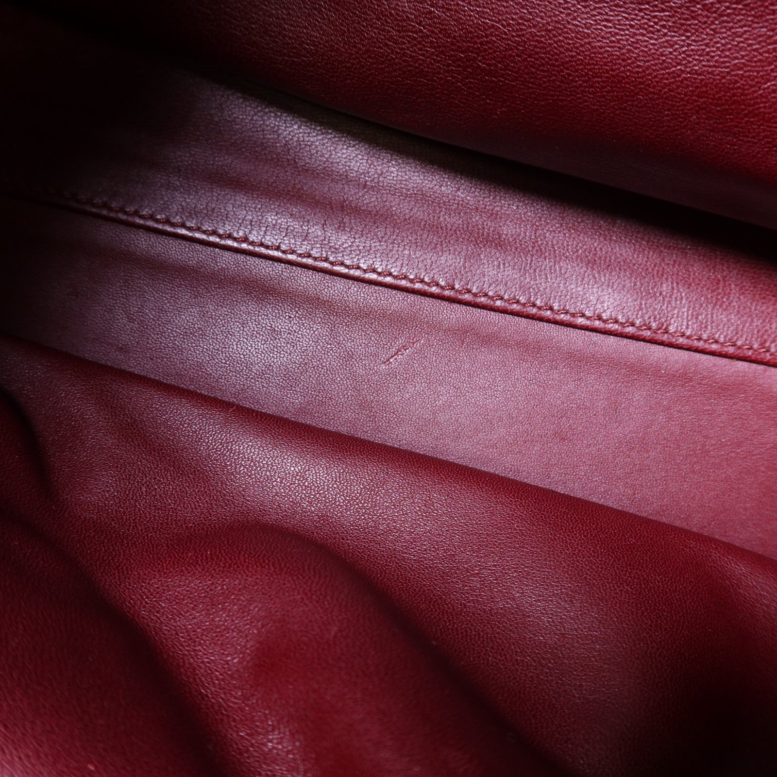 CHANEL 兔毛Shoulder Bag黑扣鏈帶肩背袋