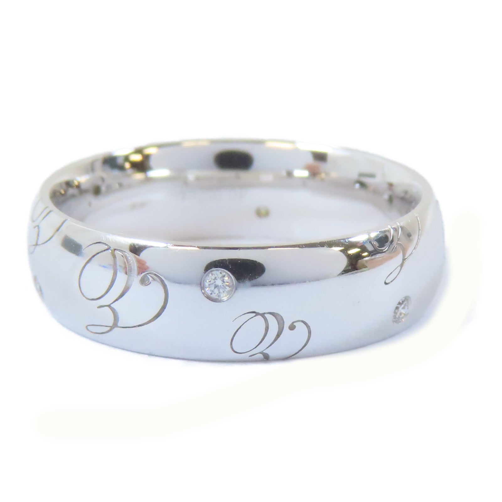 JEWELRY 18K白金Diamond Ring 0.57ct鑽石戒指US#7