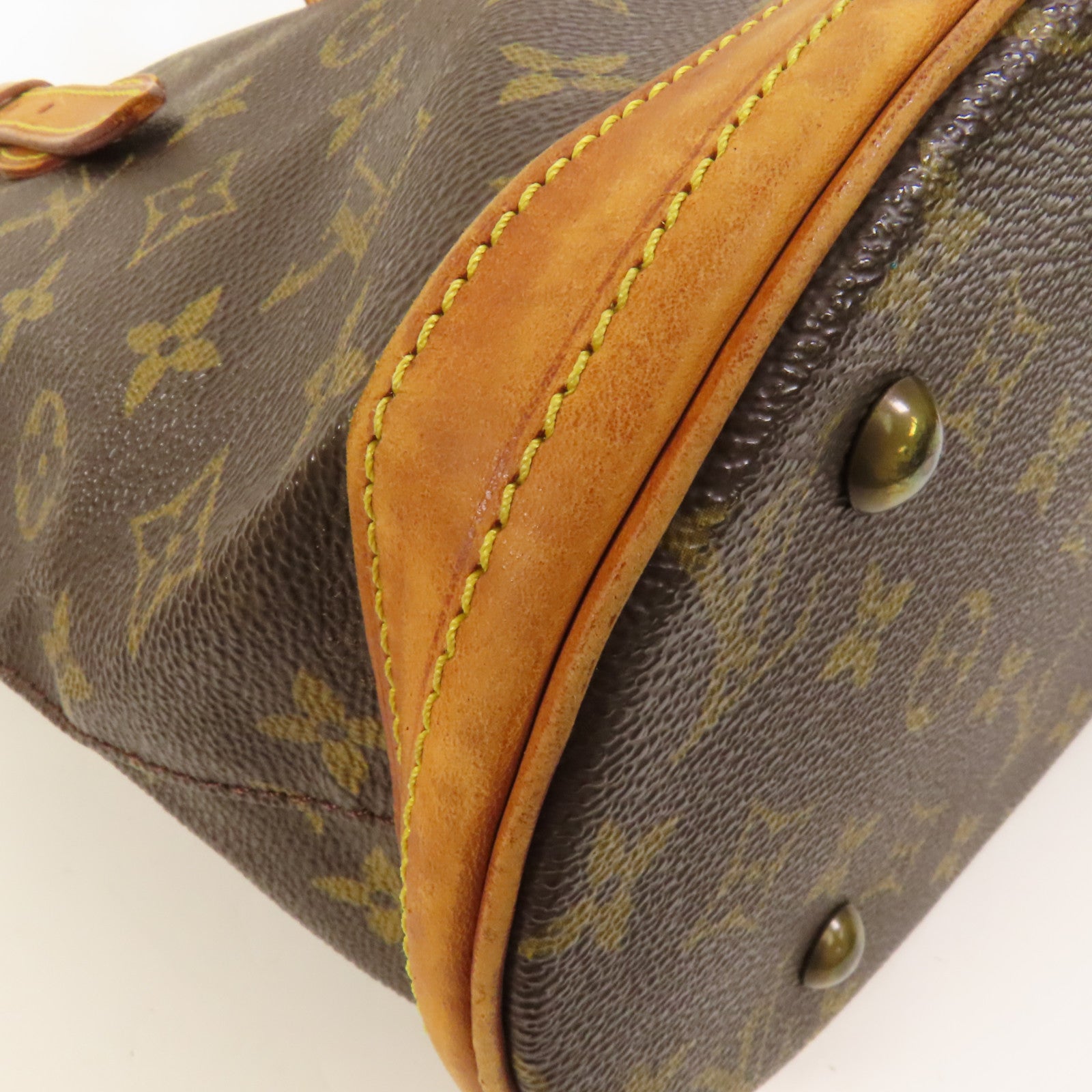 LOUIS VUITTON Monogram Bucket PM金扣手挽袋