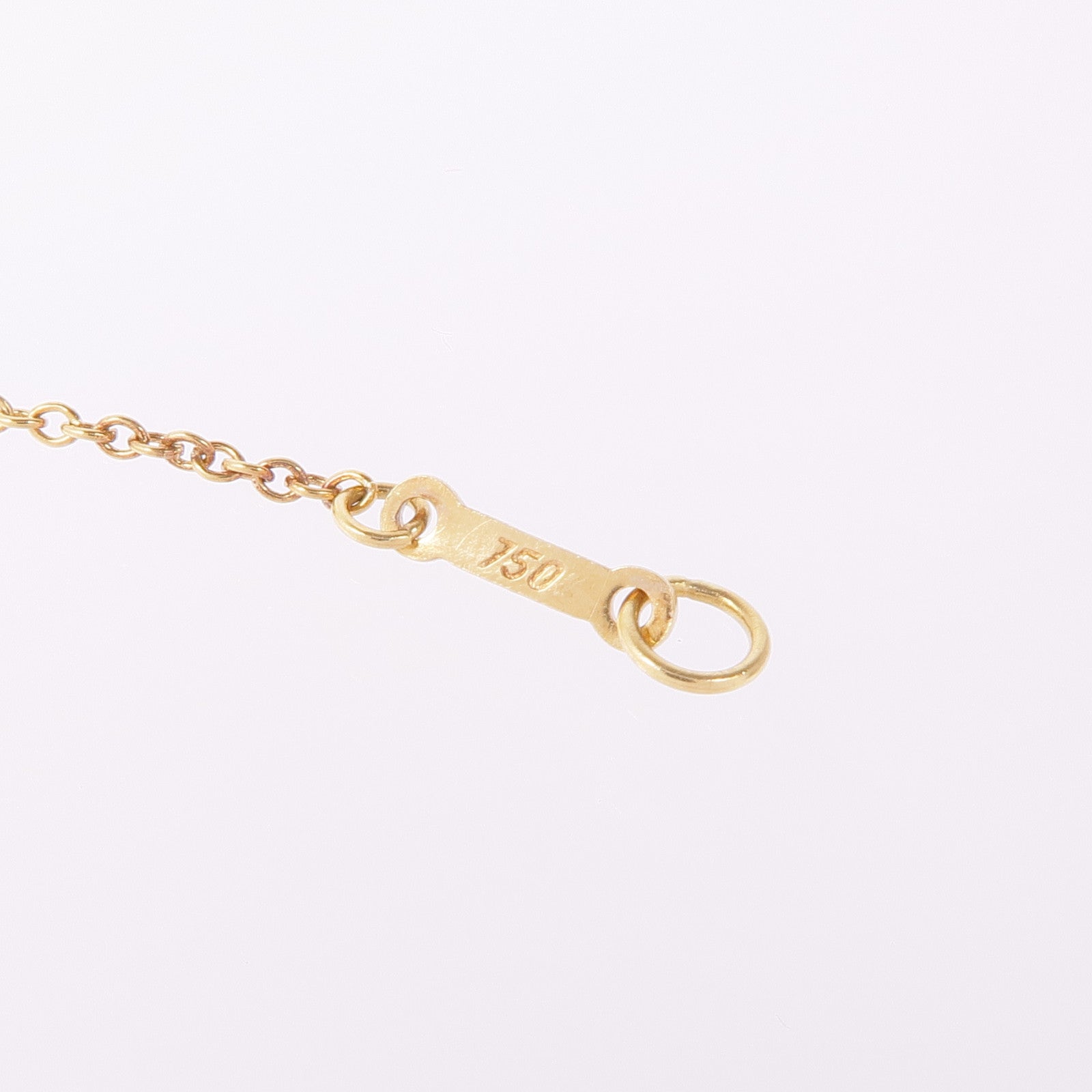 TIFFANY＆CO 18K黃金Open Heart Necklace項鍊