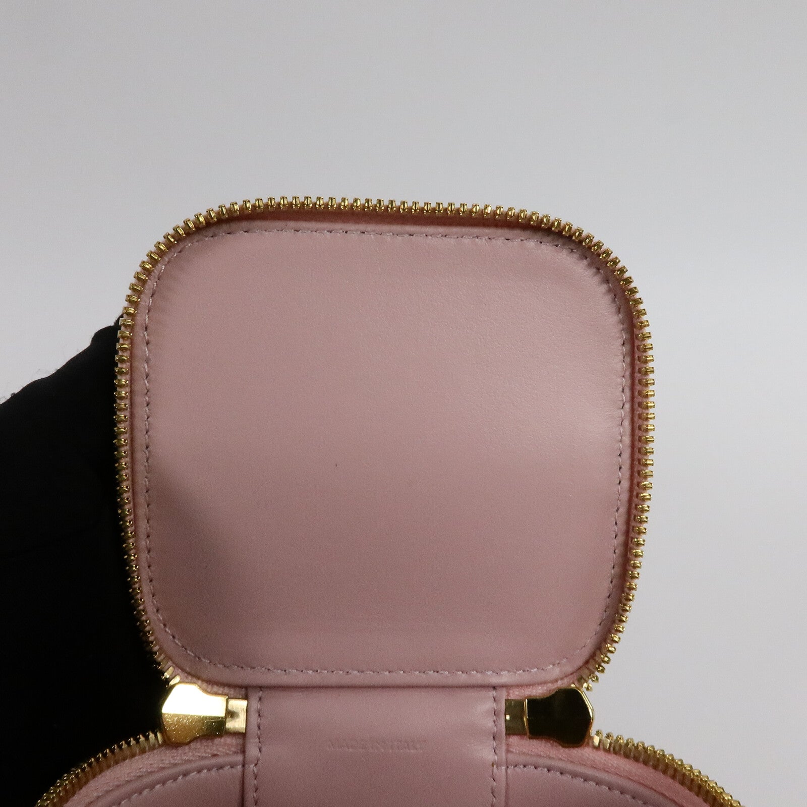 CELINE 牛皮皮革Mini Vanity Case手挽肩背兩用袋