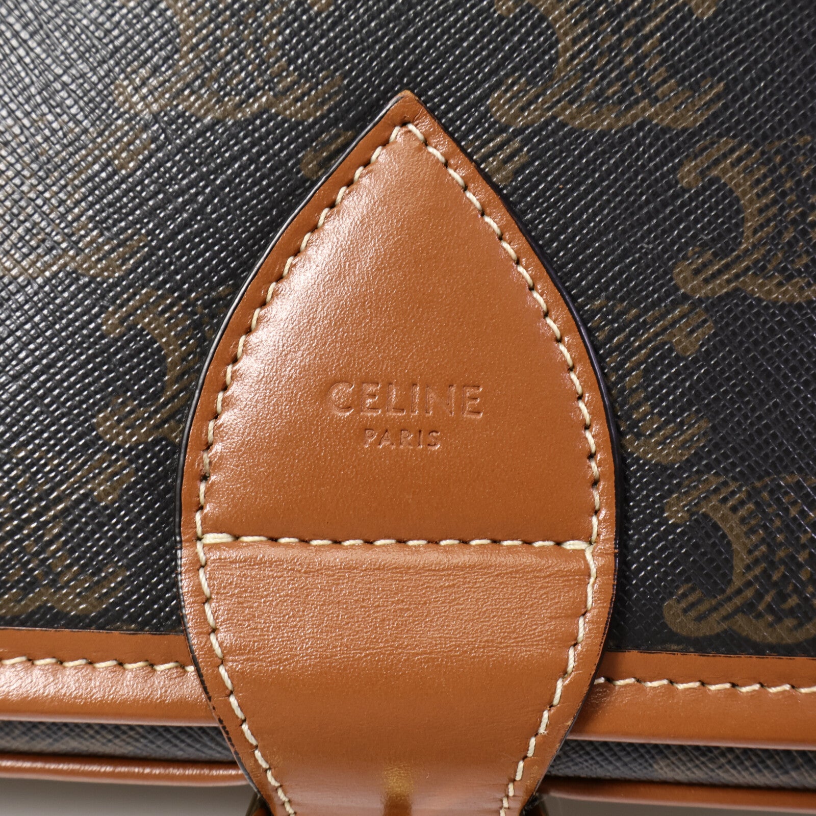 CELINE 塗層帆布Messenger Bag肩背袋