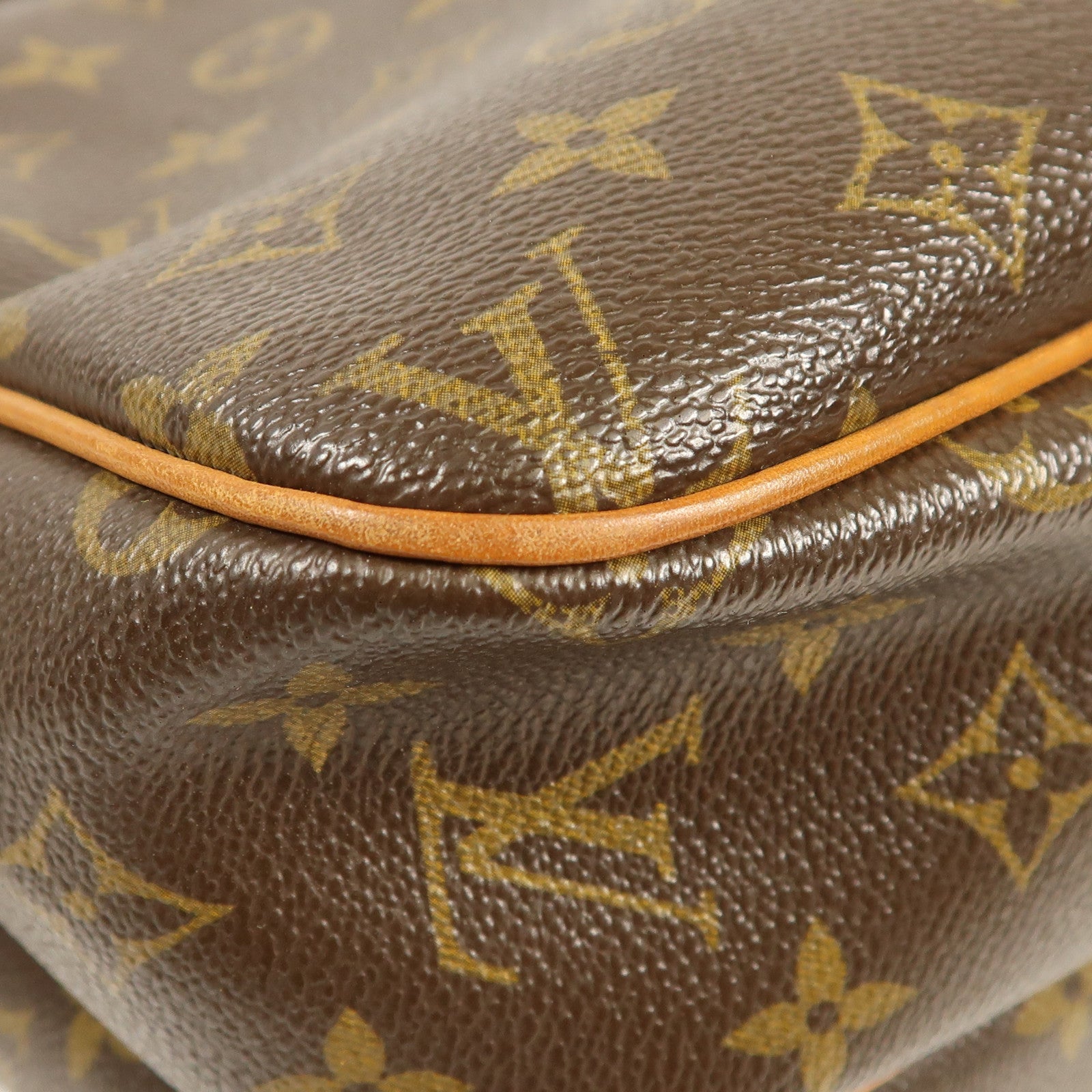 LOUIS VUITTON Monogram Reporter PM金扣肩背袋