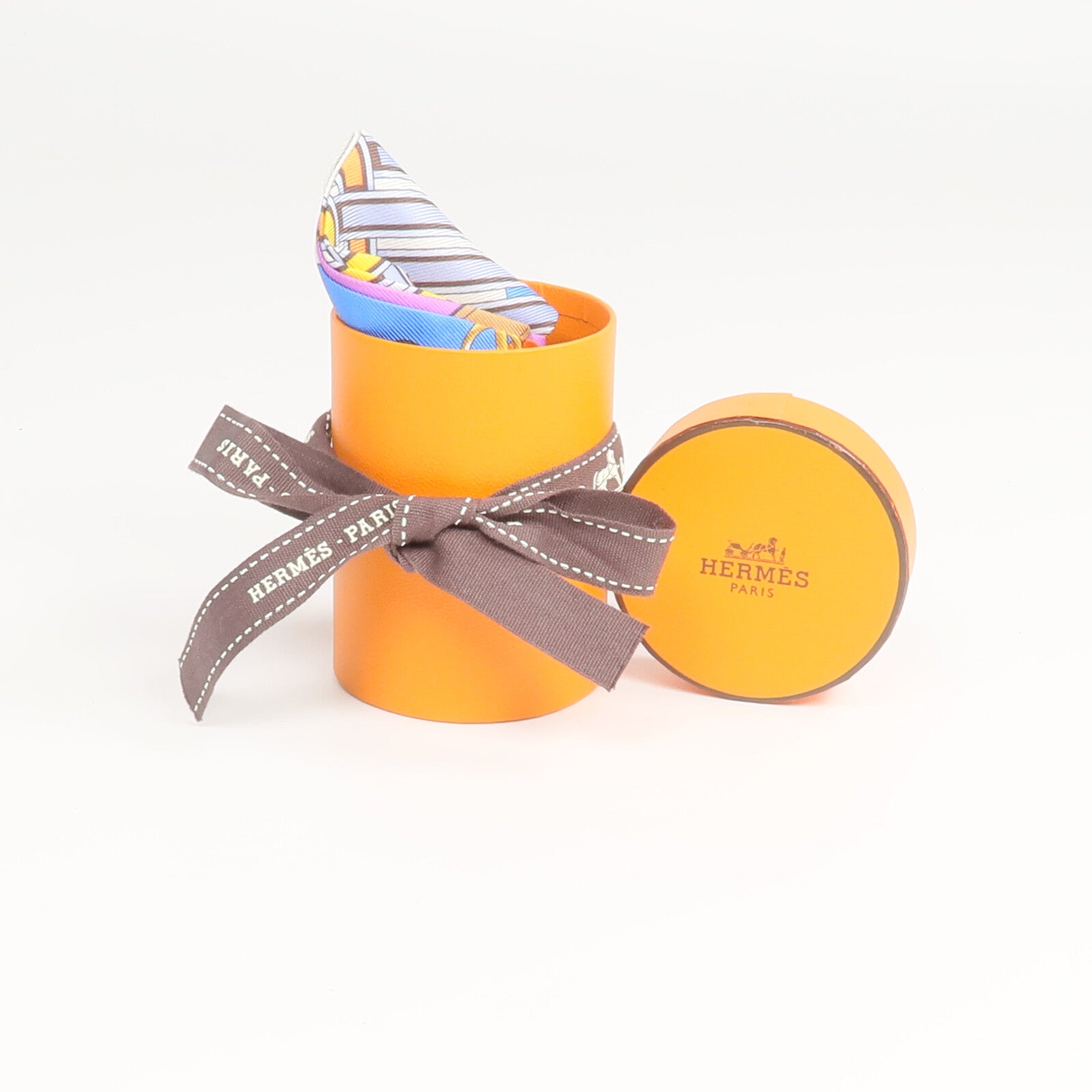 HERMES 絲質Twilly絲巾