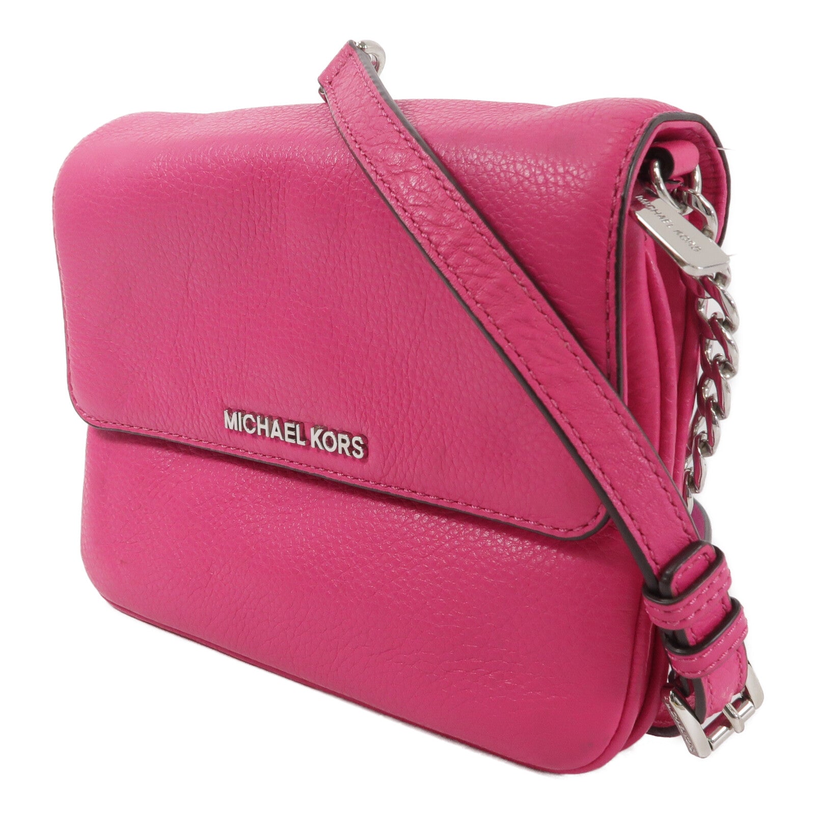 Michael Kors 牛皮皮革Shoulder Bag鏈帶肩背袋