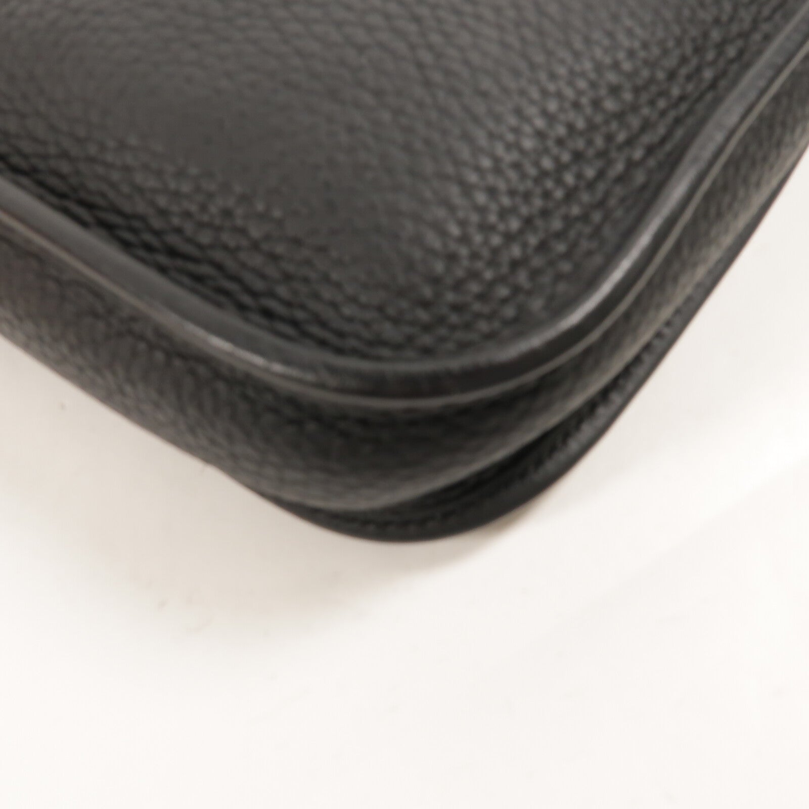 HERMES Clemence皮革Evelyne TPM肩背袋Noir