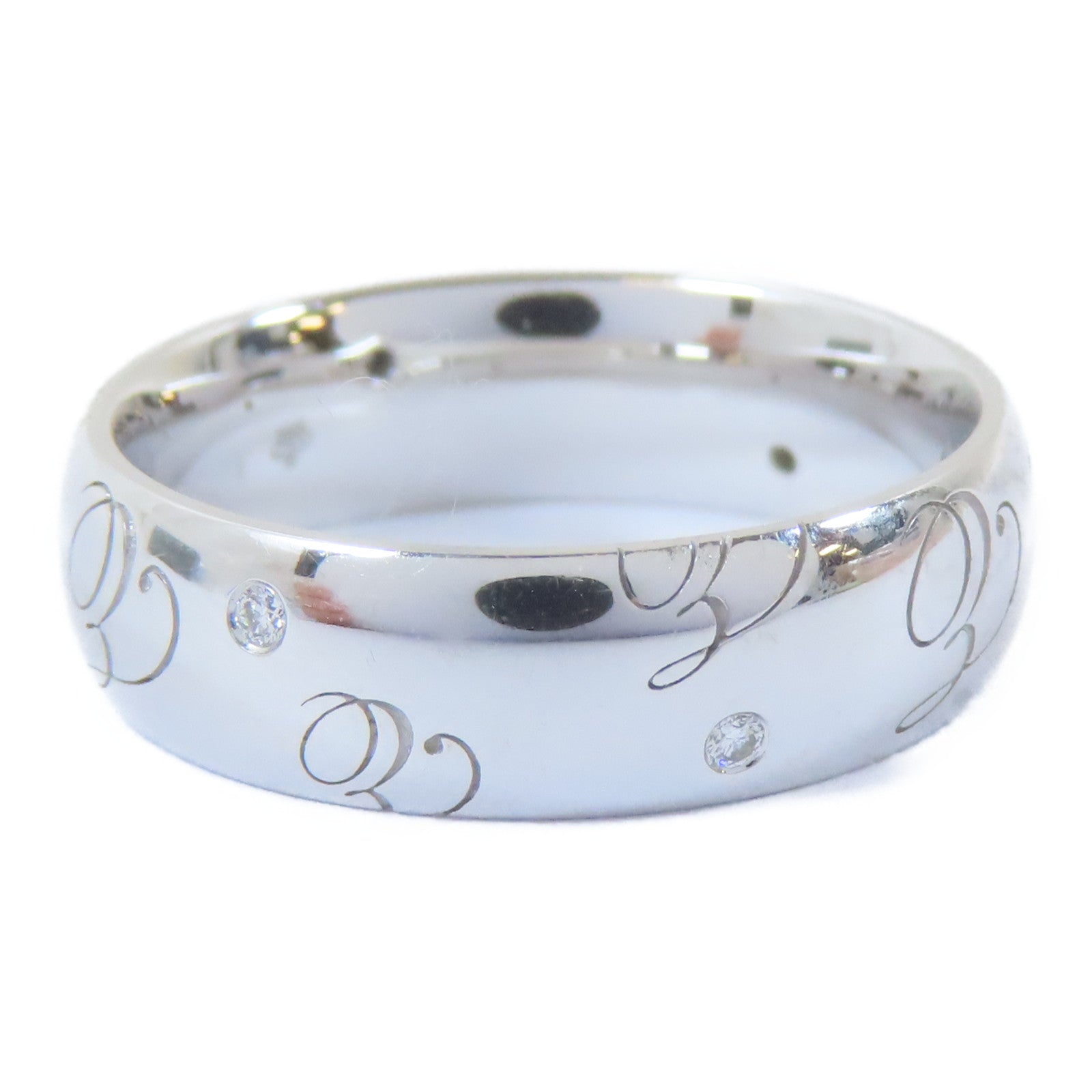 JEWELRY 18K白金Diamond Ring 0.57ct鑽石戒指US#7