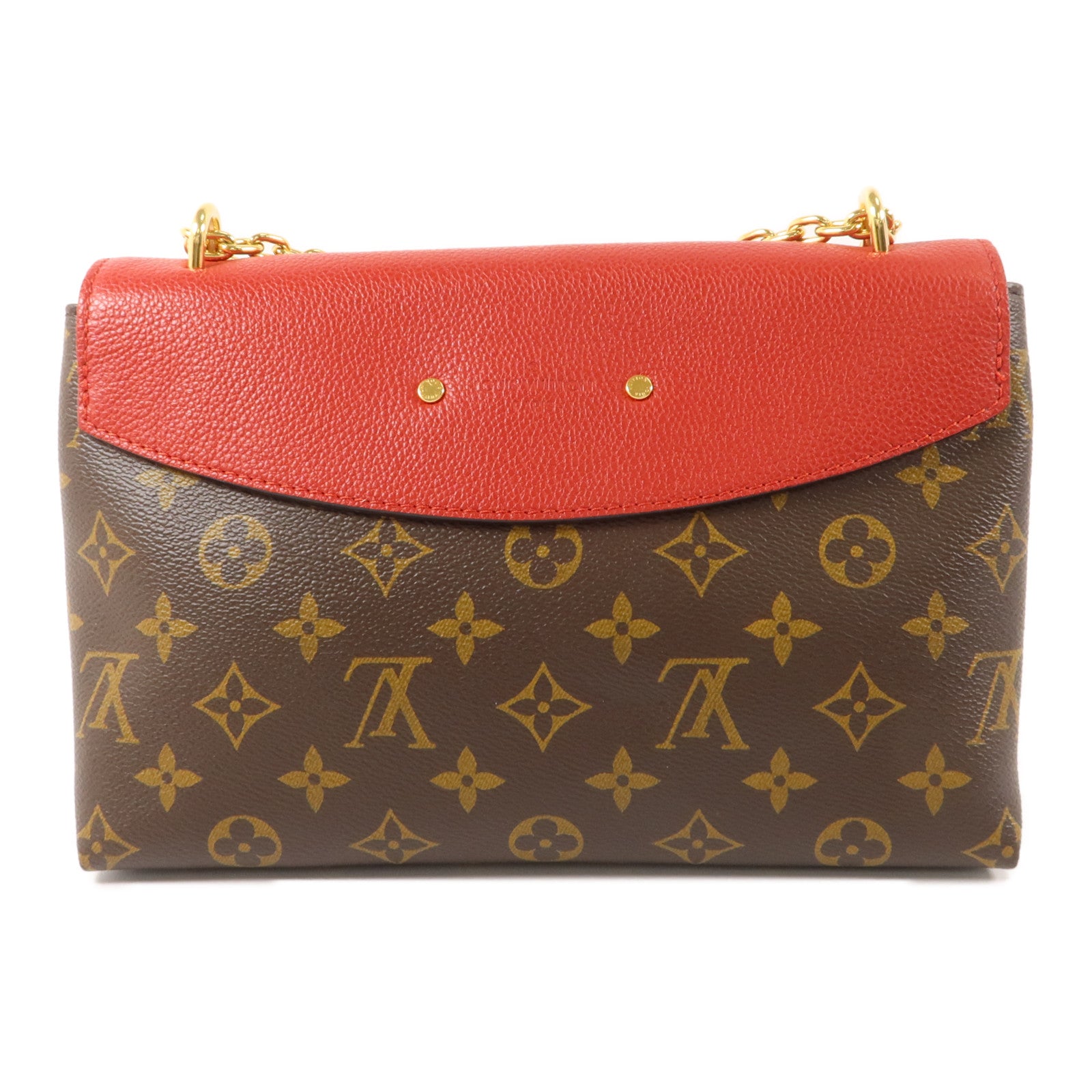 LOUIS VUITTON Monogram Saint Placide金扣肩背袋