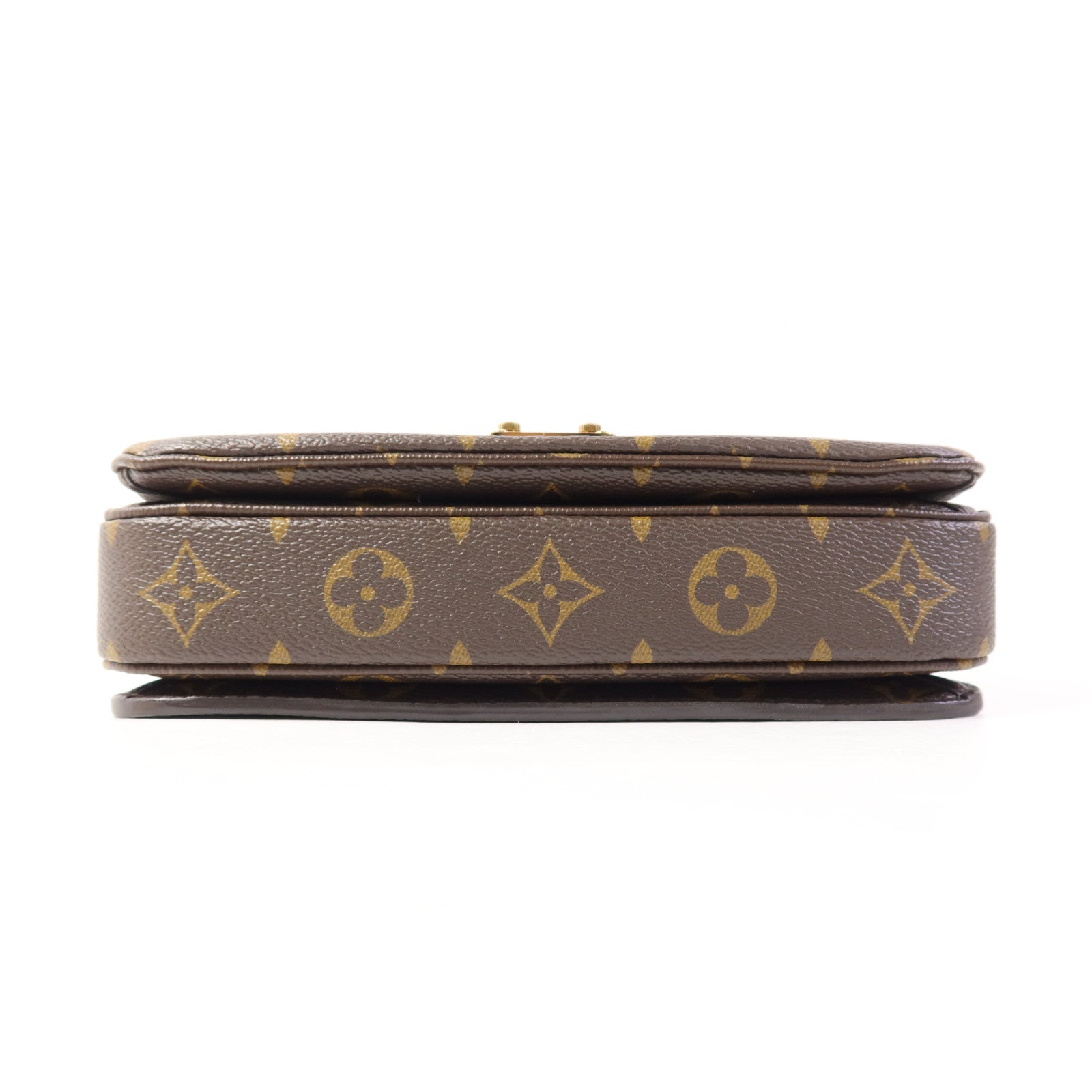 LOUIS VUITTON Monogram Pochette Métis East West金扣手挽肩背兩用袋