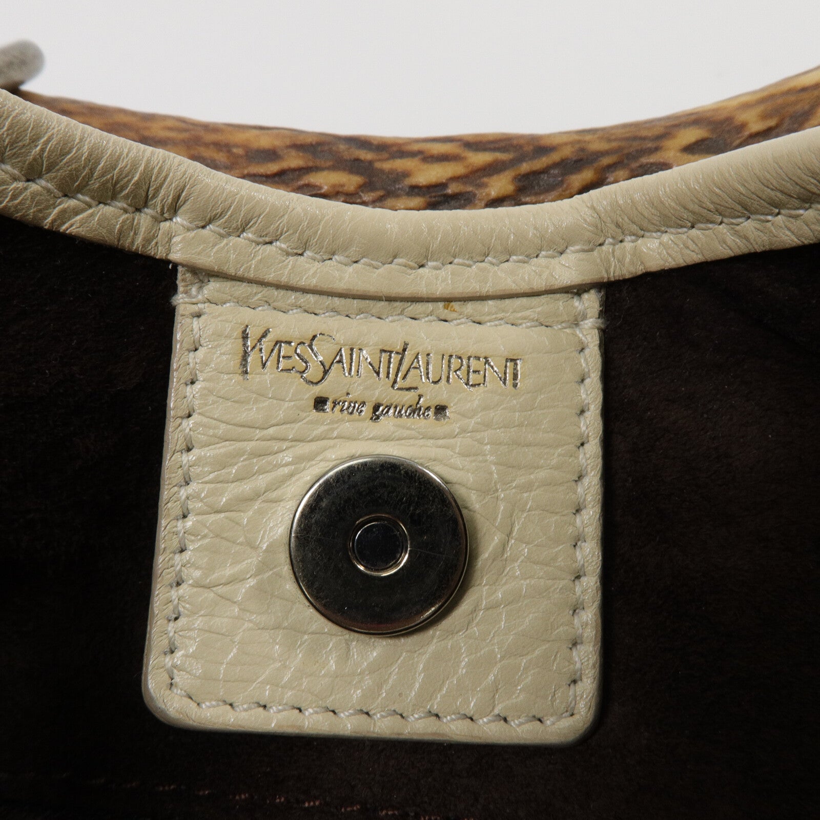 YVES SAINT LAURENT 牛皮皮革Mombasa Hobo Bag肩背袋