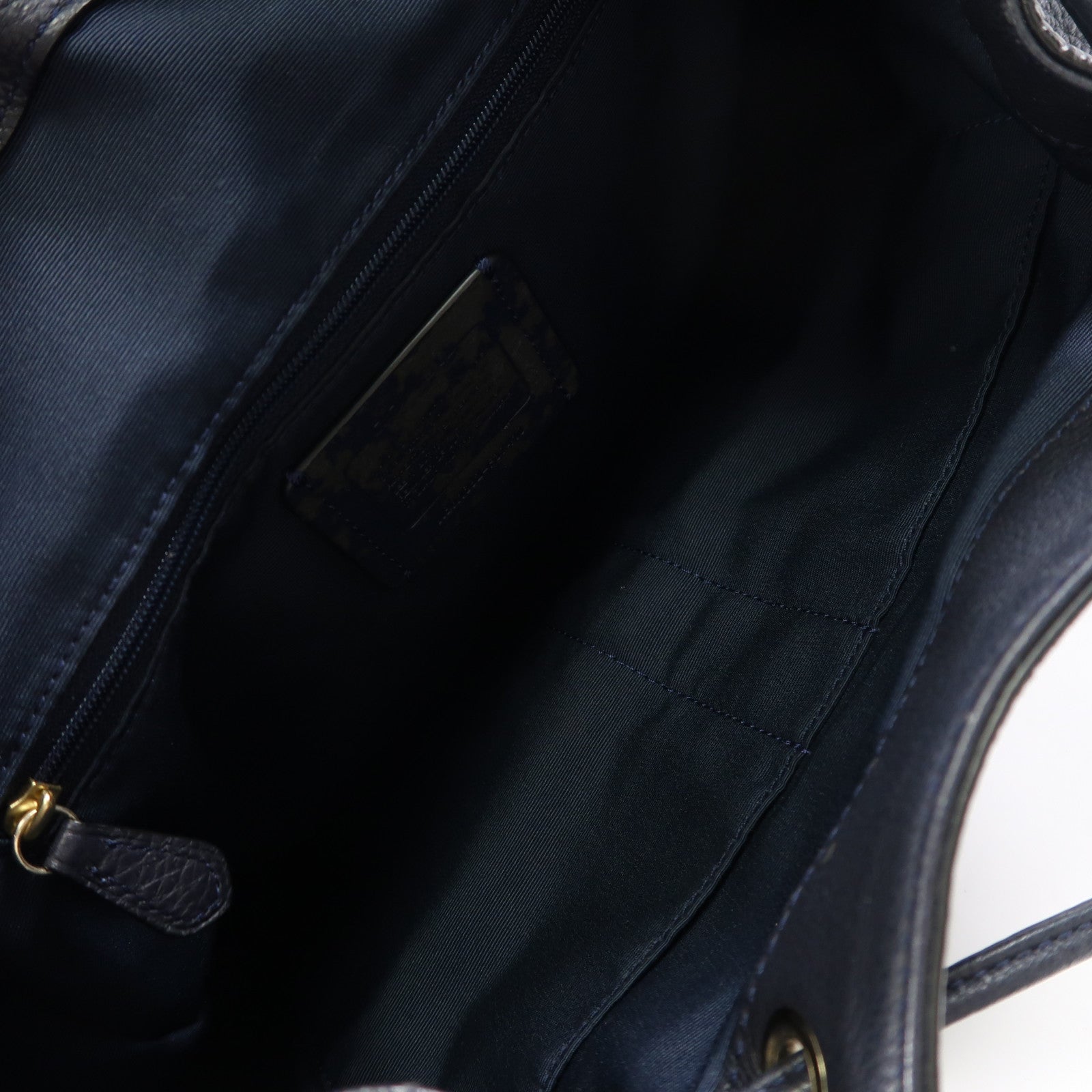 COACH 牛皮皮革Backpack金扣背包